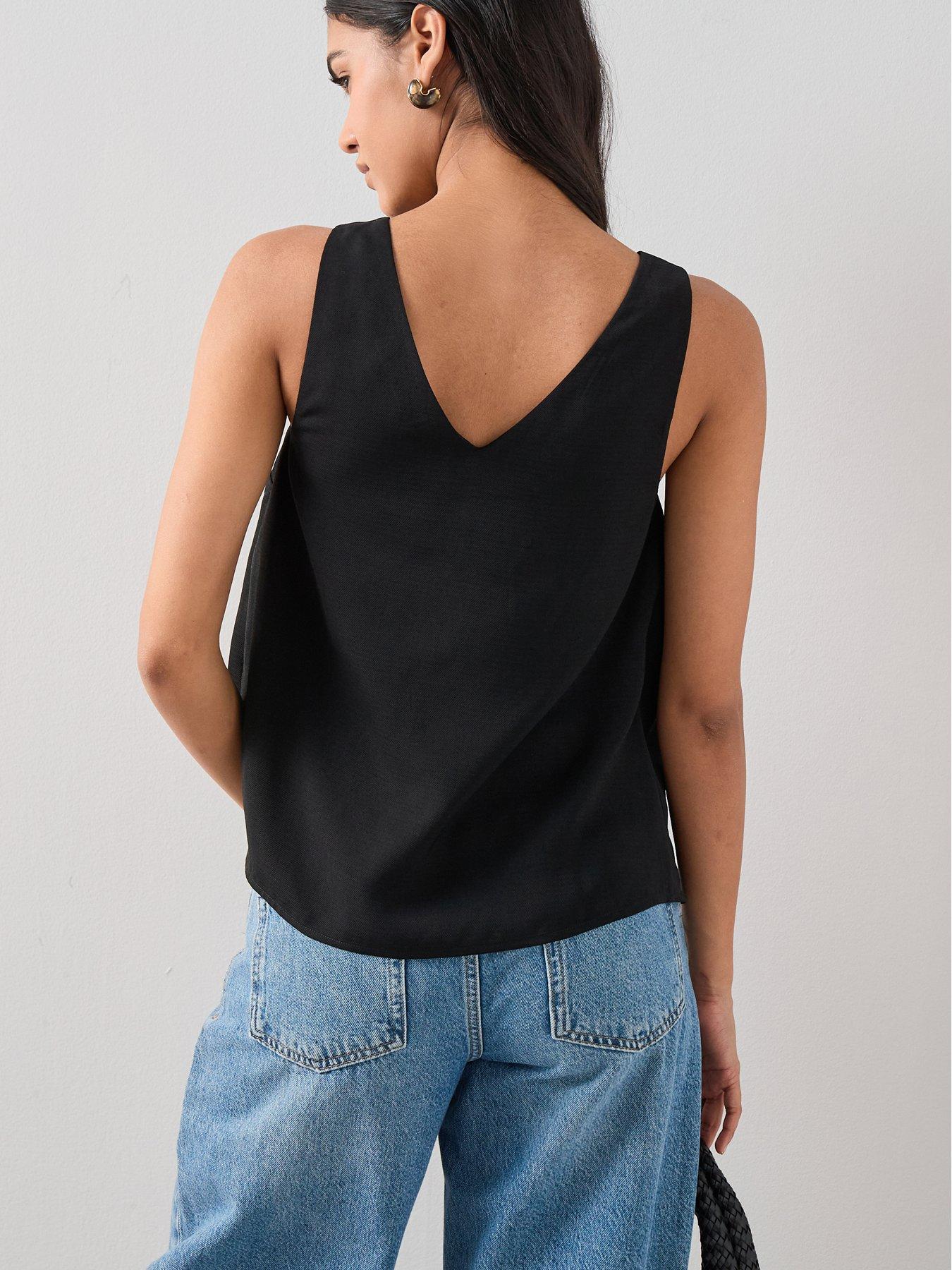 Image 2 of 6 of The Very Collection Cami Top - Black