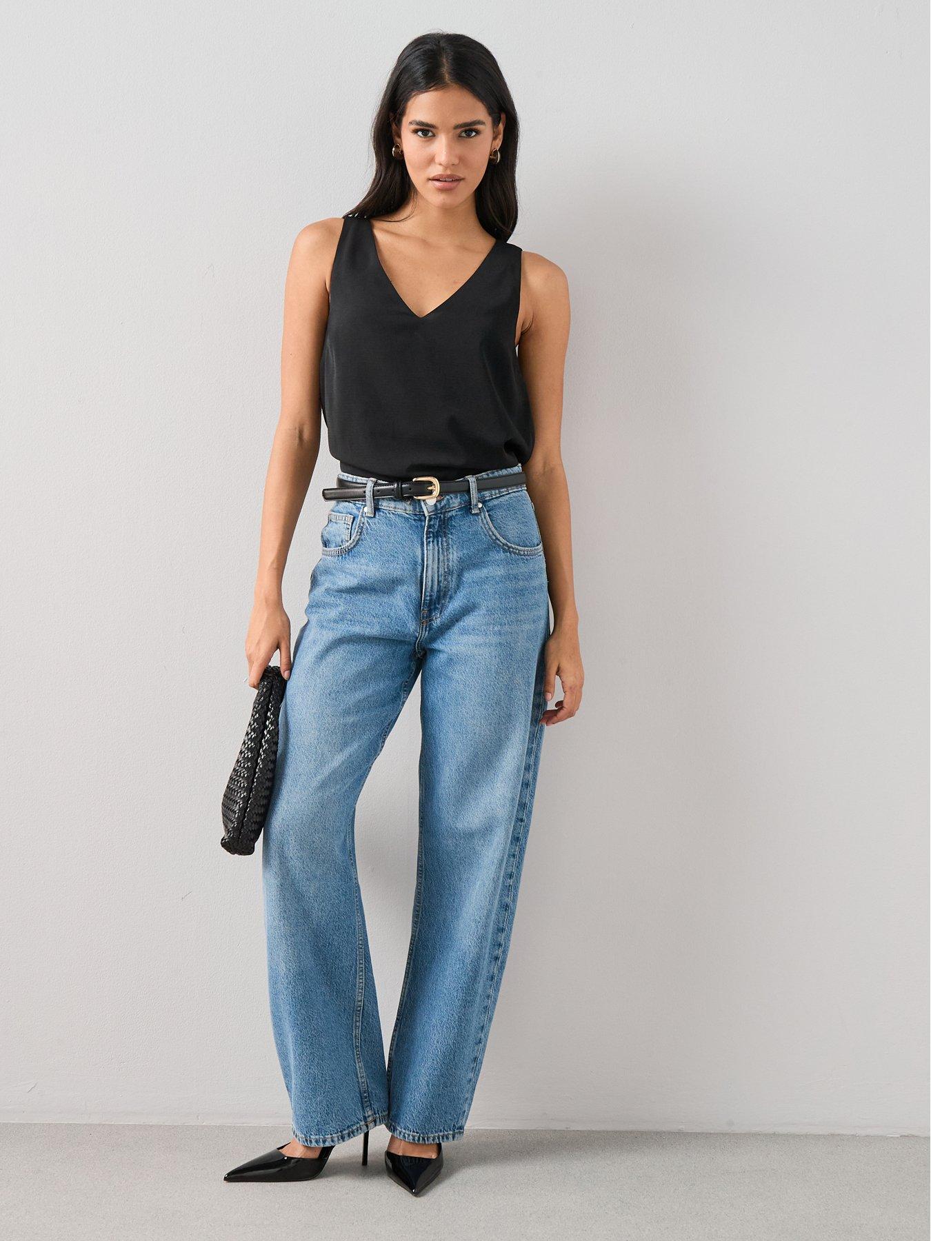 Image 3 of 6 of The Very Collection Cami Top - Black