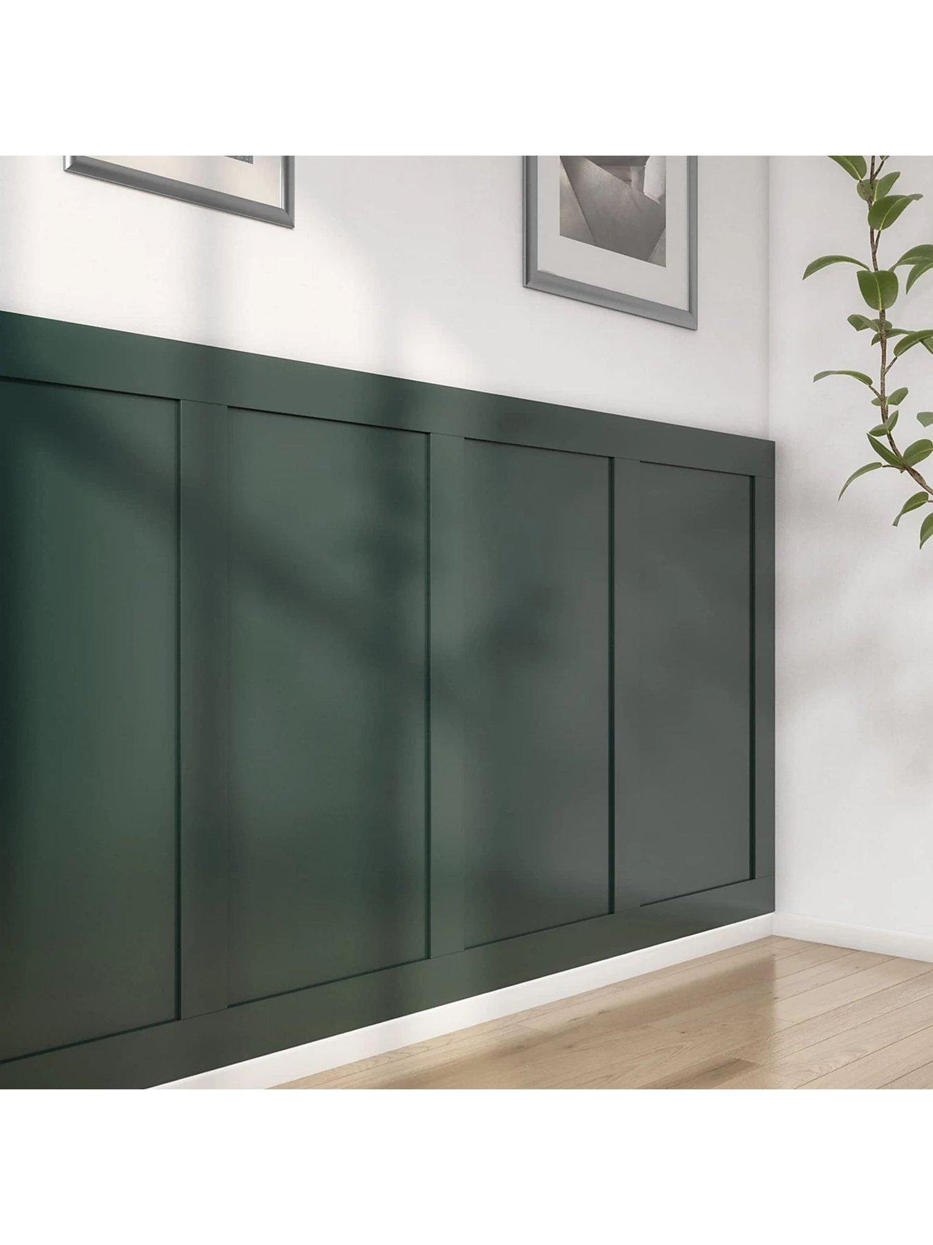 Cheshire Mouldings Mdf Wall Panelling Kit (h)1200mm (w)97mm (t)9mm