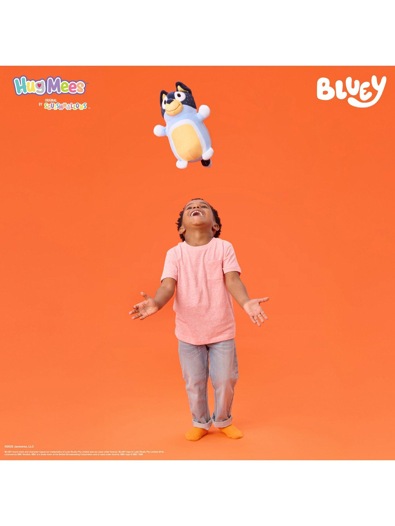 Image 6 of 7 of Squishmallows Squishmallows Original 10-Inch Bluey HugMees - Medium-Sized Plush