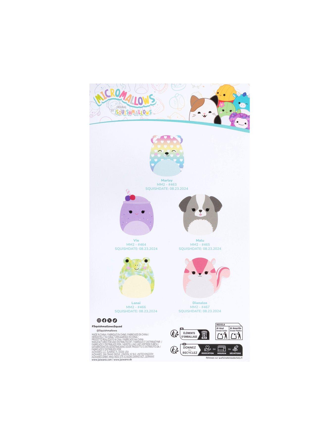 Image 7 of 7 of Micromallows Plush 5 Pack (with Marley the Heart Bear)