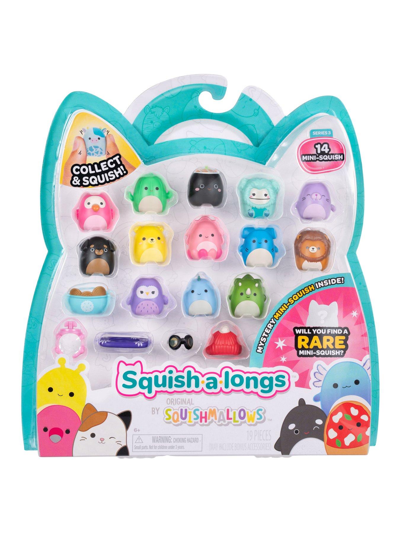 Image 6 of 8 of Squish-a-longs 14 Pack (Style 2, Wave 3) - 1-Inch Mini-Squish