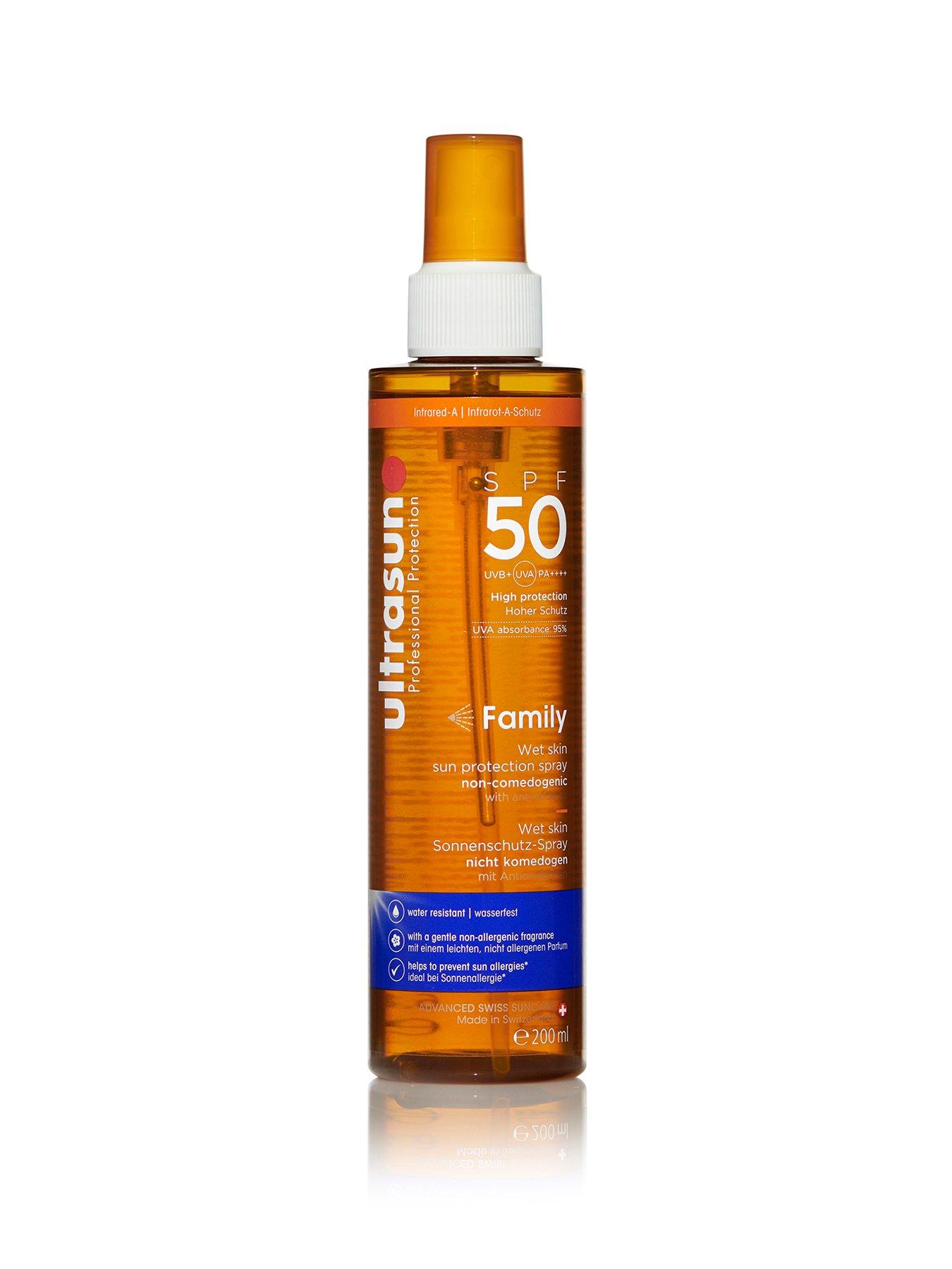 ultrasun Ultrasun Family Wet Skin Spray SPF50