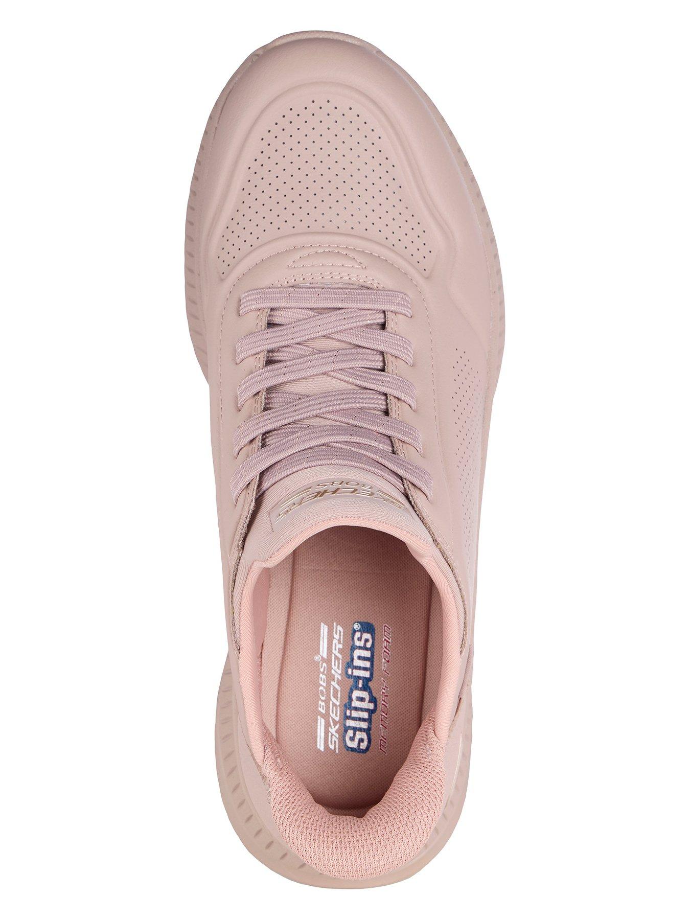 skechers-bobs-squad-4-key-look-slip-ins-trainer-pinkoutfit