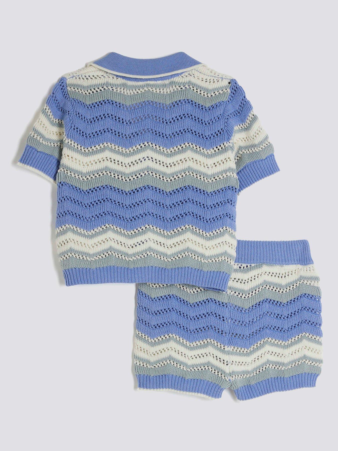 river-island-baby-boys-wavy-textured-shorts-set-blueback