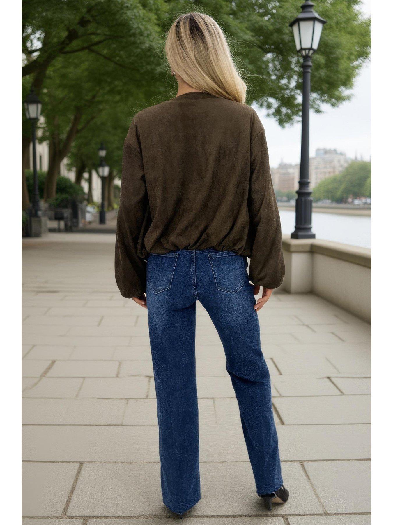 ax-paris-khaki-suedette-jacket-greenstillFront