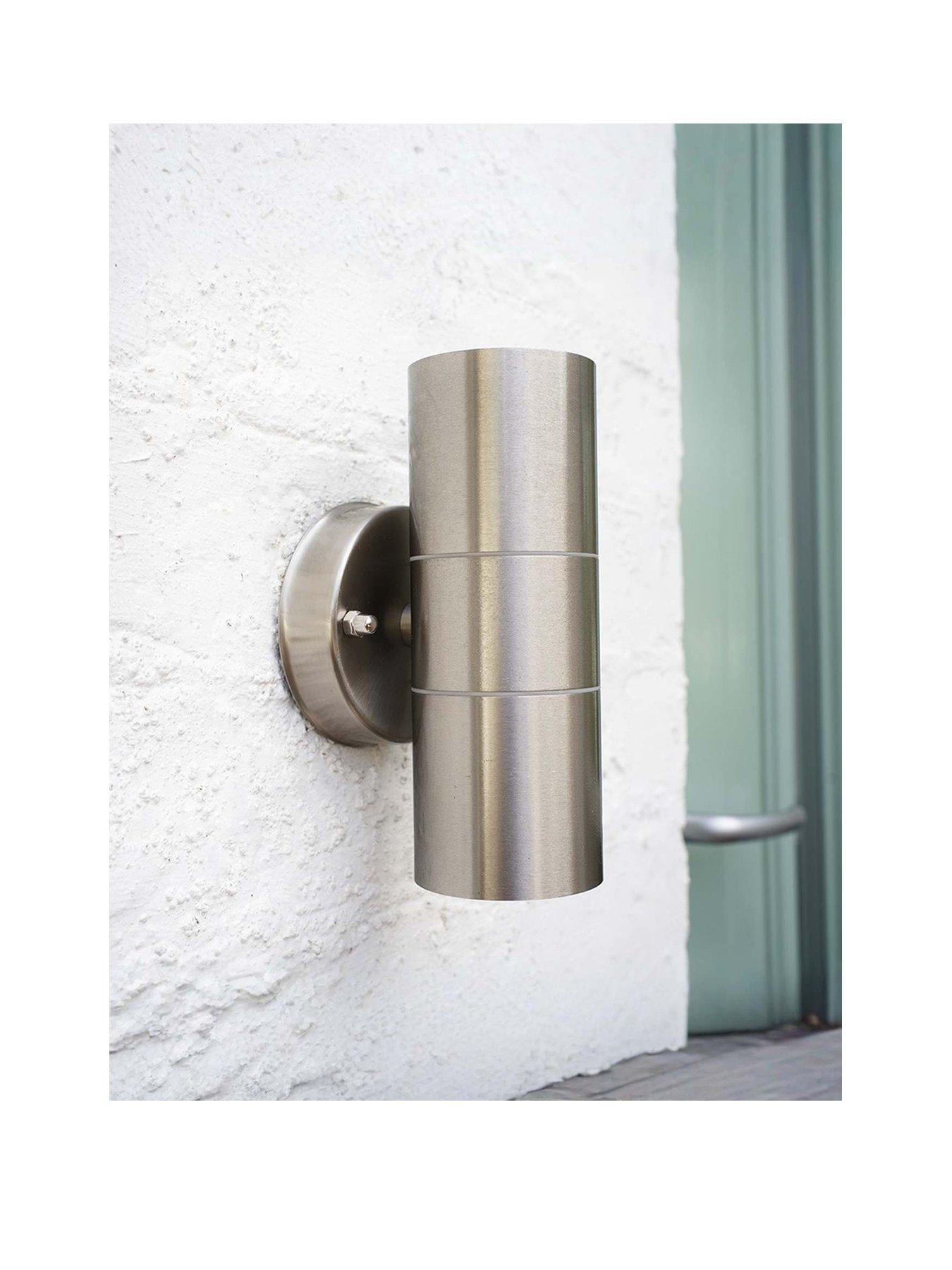 valuelights-gainsford-stainless-steel-up-down-ip44-wall-lightstillFront