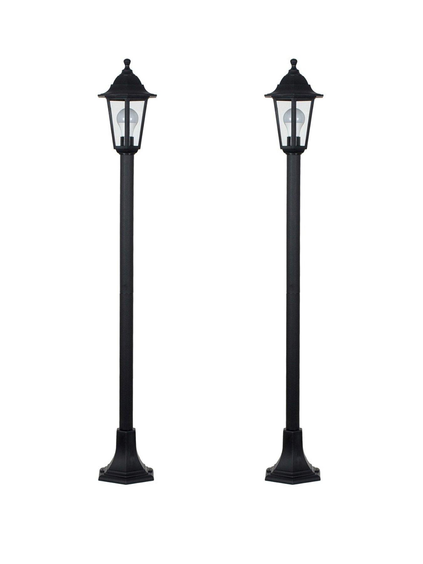 valuelights-mayfair-pair-of-black-ip44-outdoor-12m-bollard-lightsstillFront