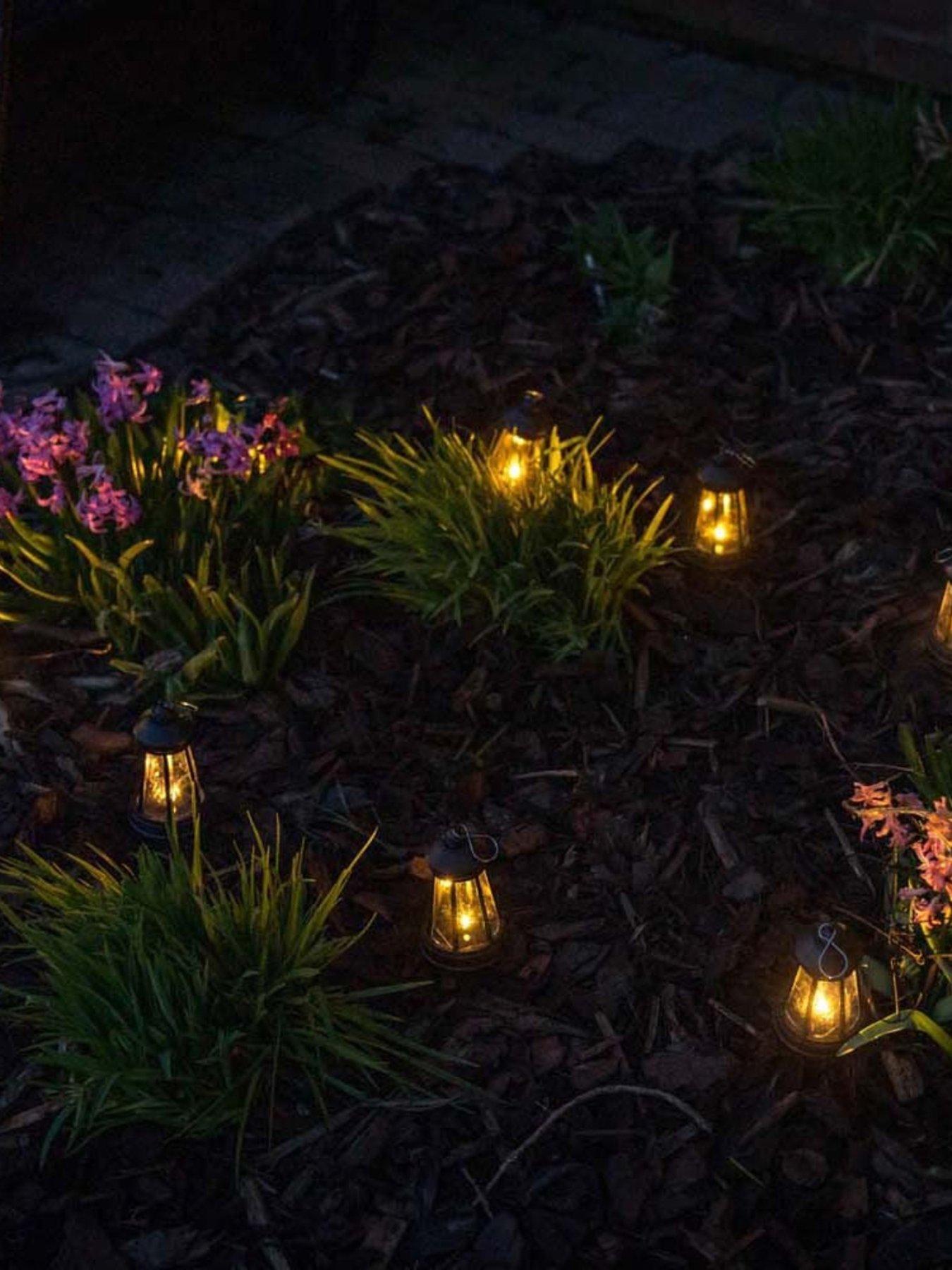 valuelights-black-solar-powered-hanging-lanterns-pack-of-4