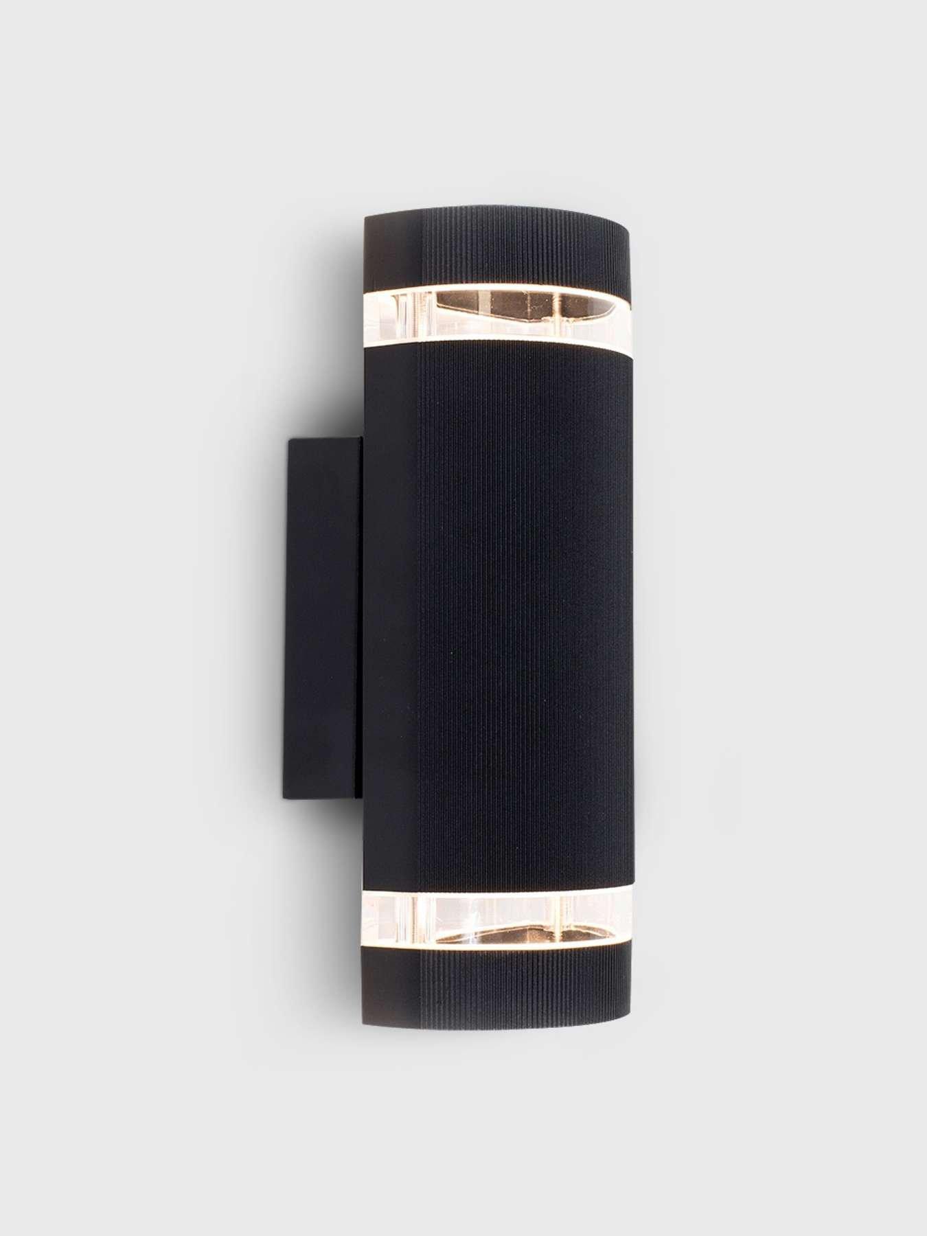 undefined Ryston Pair of Black IP54 Outdoor Up / Down Wall Lights