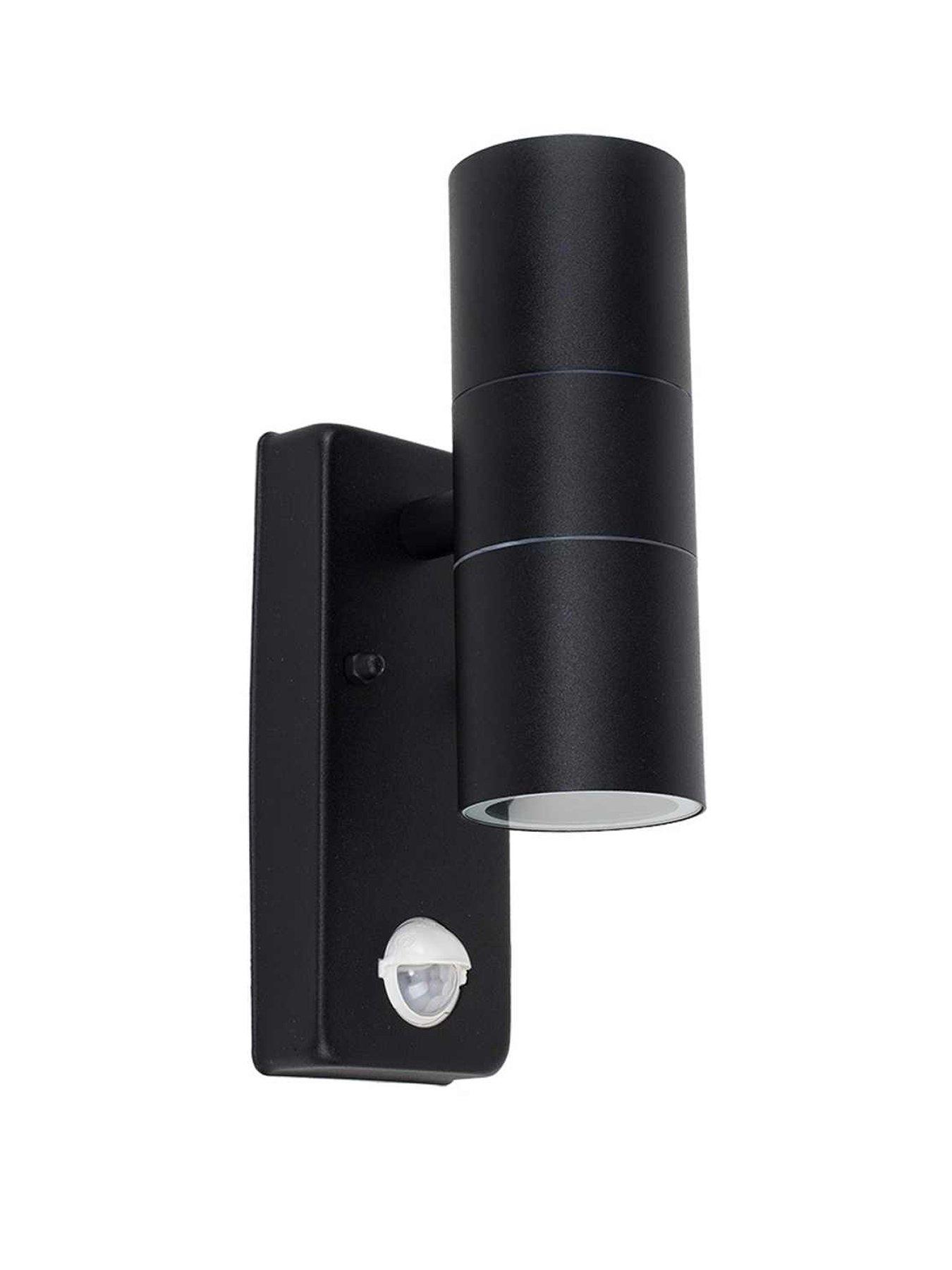 valuelights-matte-black-ip44-pir-up-down-outdoor-wall-lightstillFront