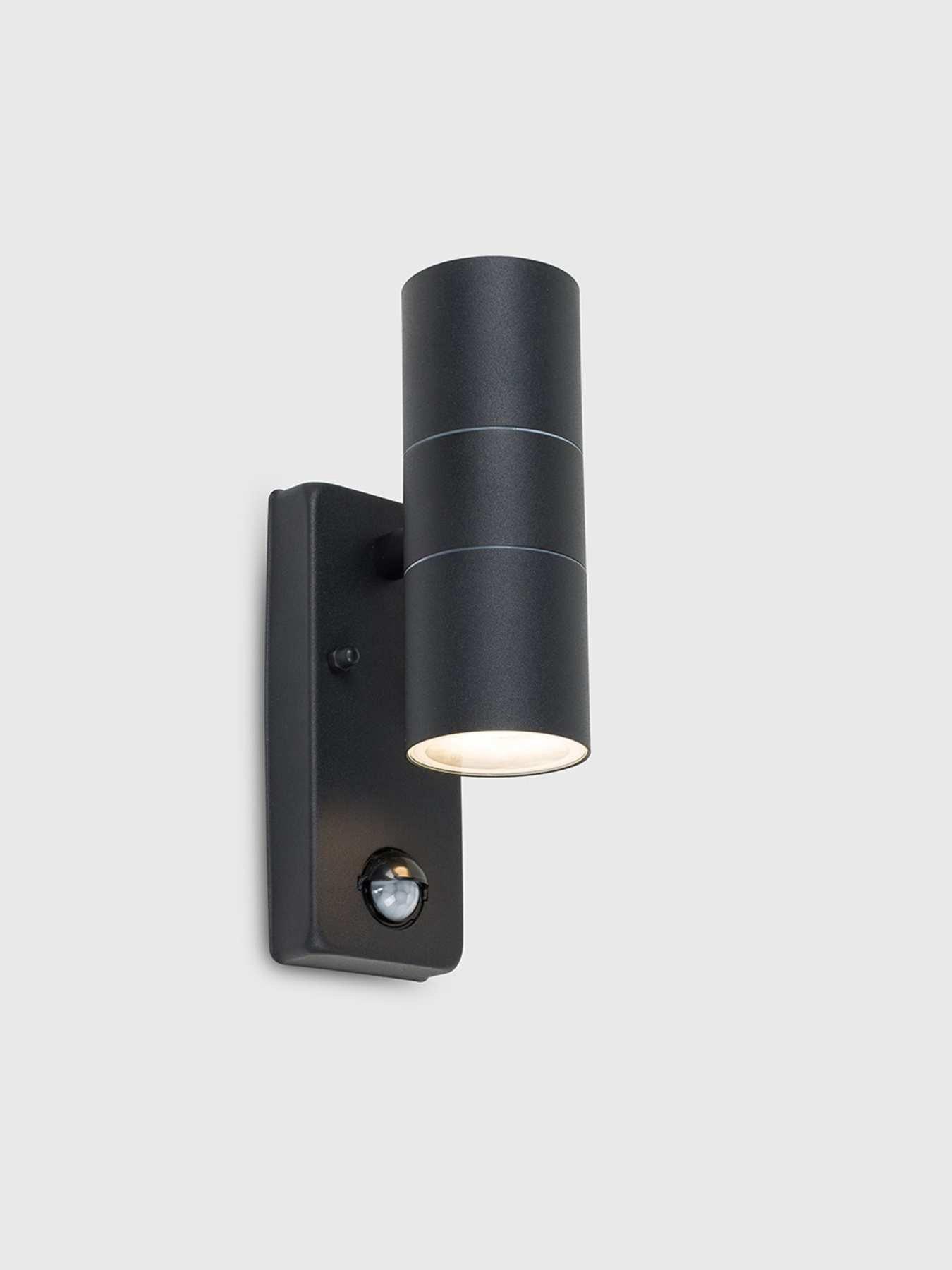 valuelights-matte-black-ip44-pir-up-down-outdoor-wall-lightdetail