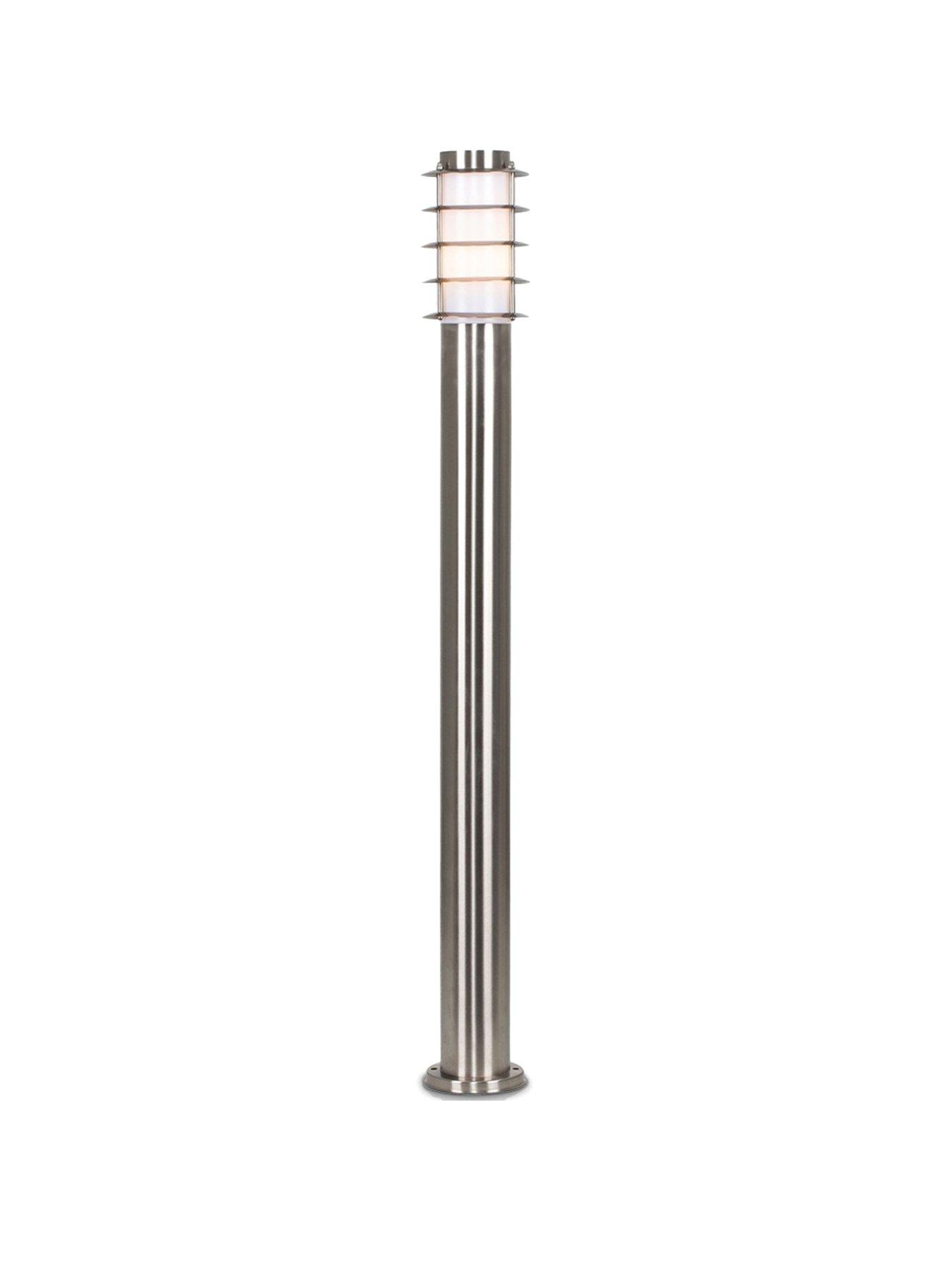 valuelights-wharf-pair-of-stainless-steel-ip44-outdoor-bollard-lights-1mstillFront