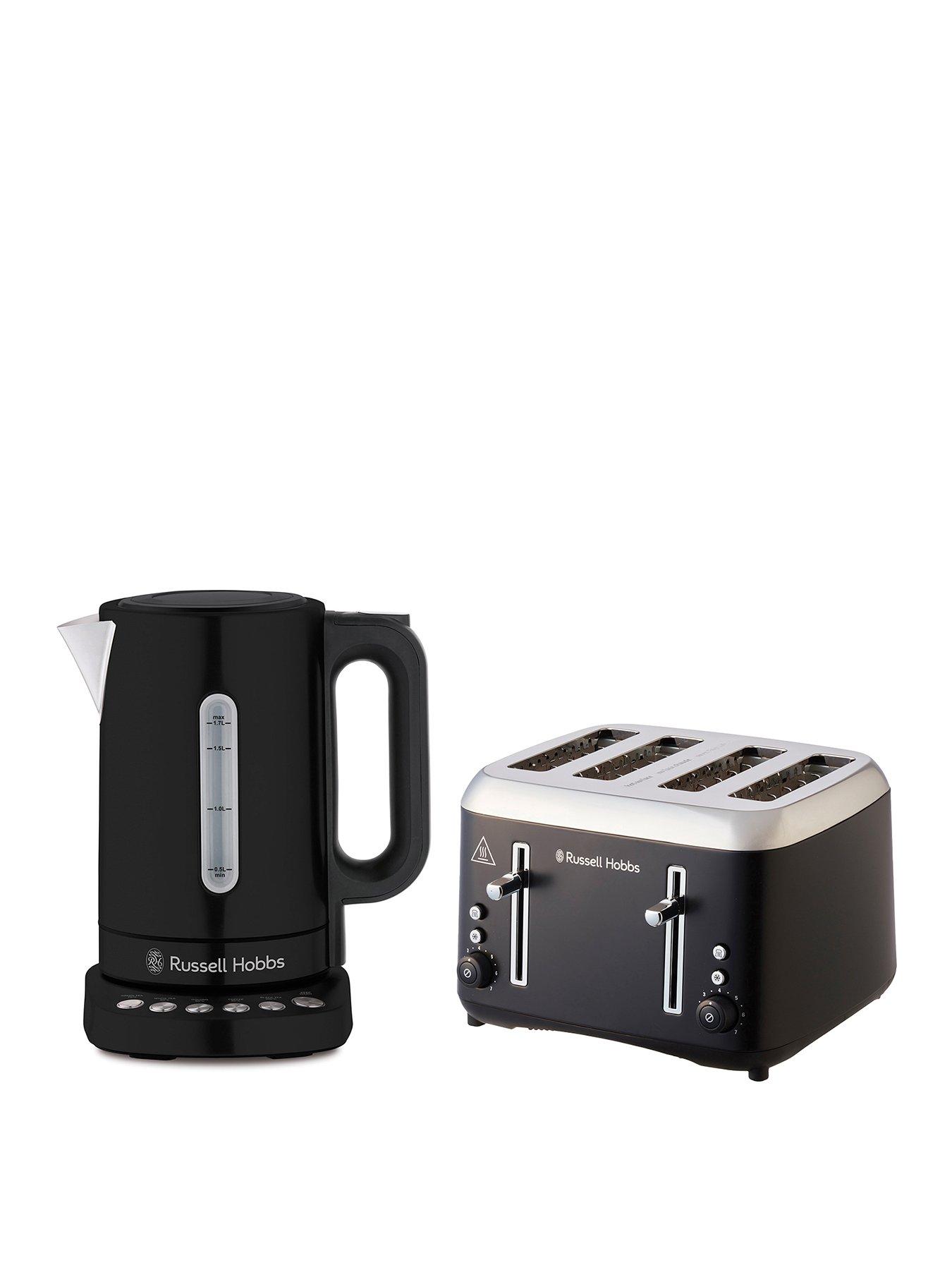 Russell Hobbs RH Addison Matte Black Bundle