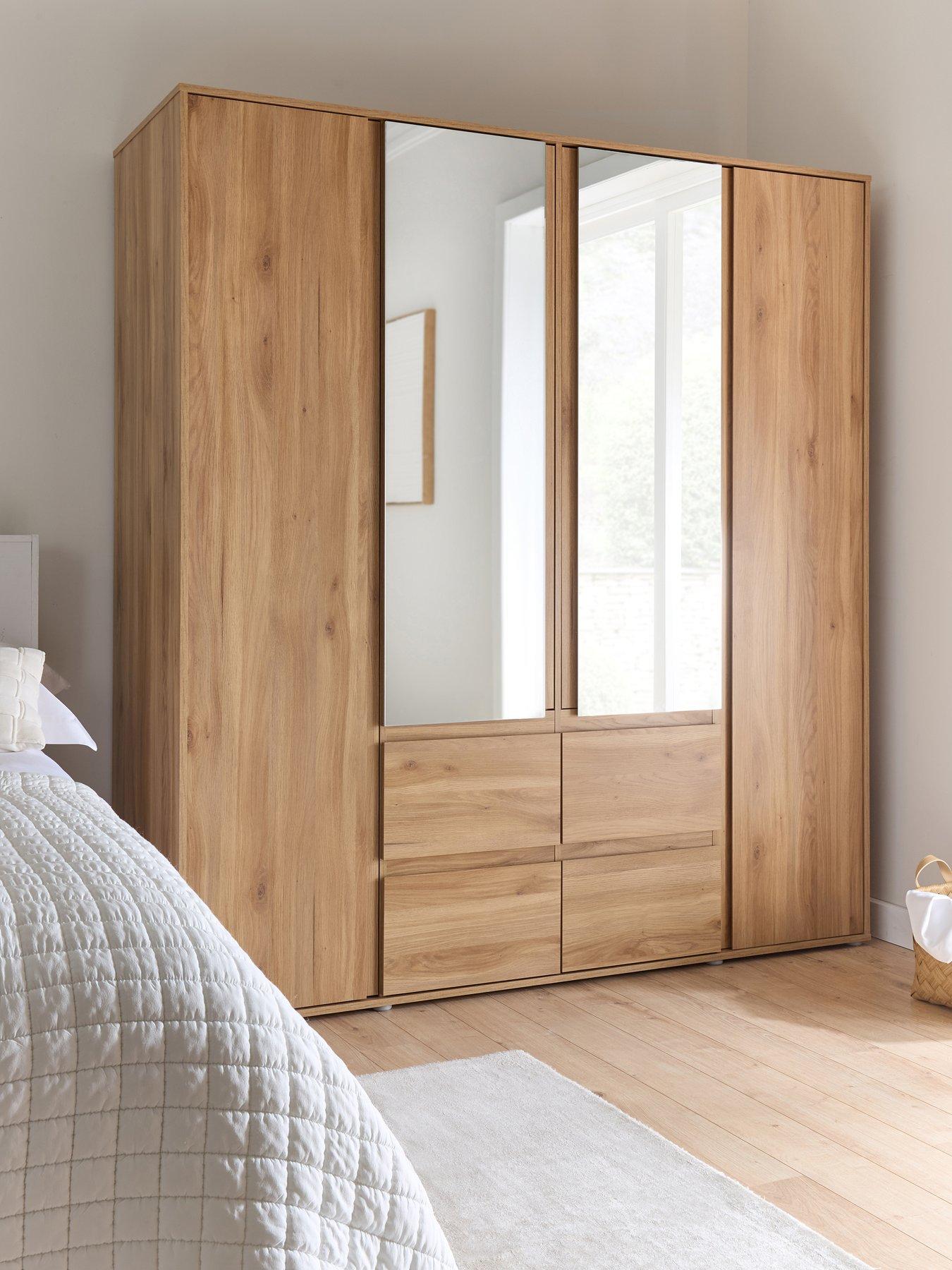 The Very Collection Lisson 4 Door Combi Wardrobe