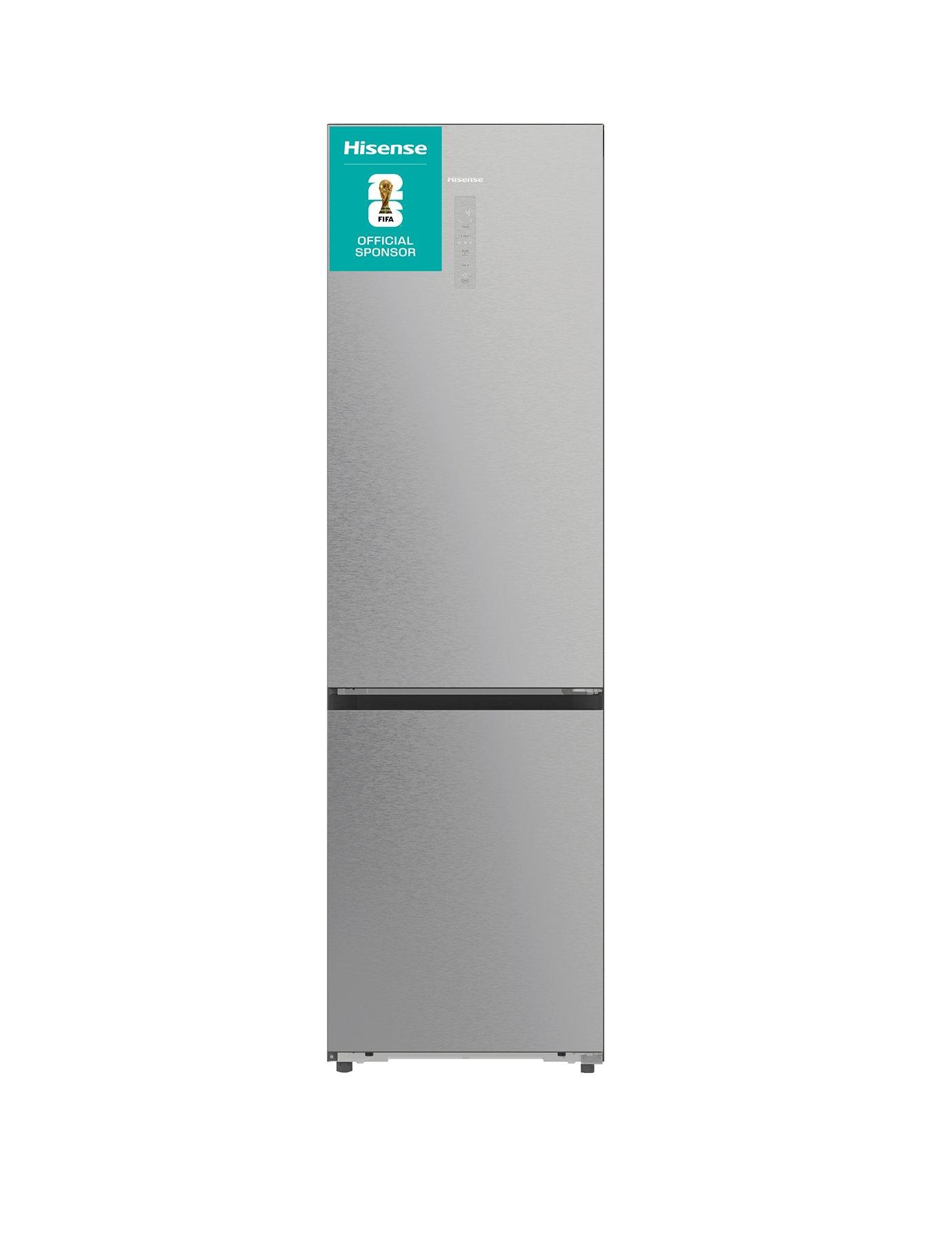 Hisense Hisense RB5P410SACCUK 60/40 Total No Frost 413L - Stainless Steel - C Rated