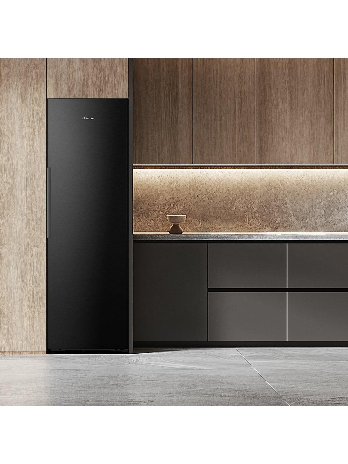 Image 5 of 7 of Hisense Hisense KitchenFit Eclipse Series FT5K310GSFC Wifi connected Total No Frost Tall Freezer - Black Stainless Steel - C rated