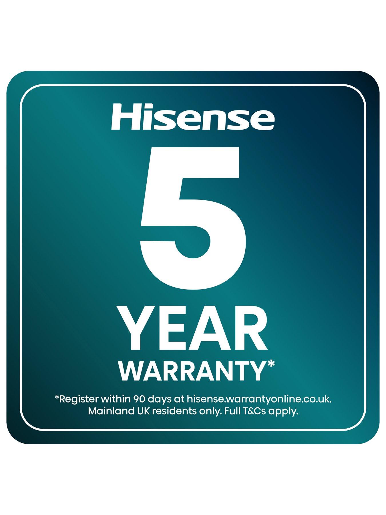 Image 7 of 7 of Hisense Hisense KitchenFit Eclipse Series FT5K310GSFC Wifi connected Total No Frost Tall Freezer - Black Stainless Steel - C rated