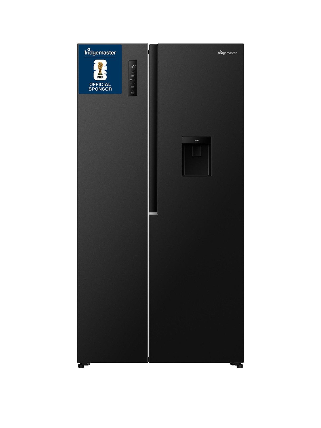 fridgemaster-ms91558deb-179cm-high-non-plumbed-total-no-frost-american-fridge-freezer-e-rated-black
