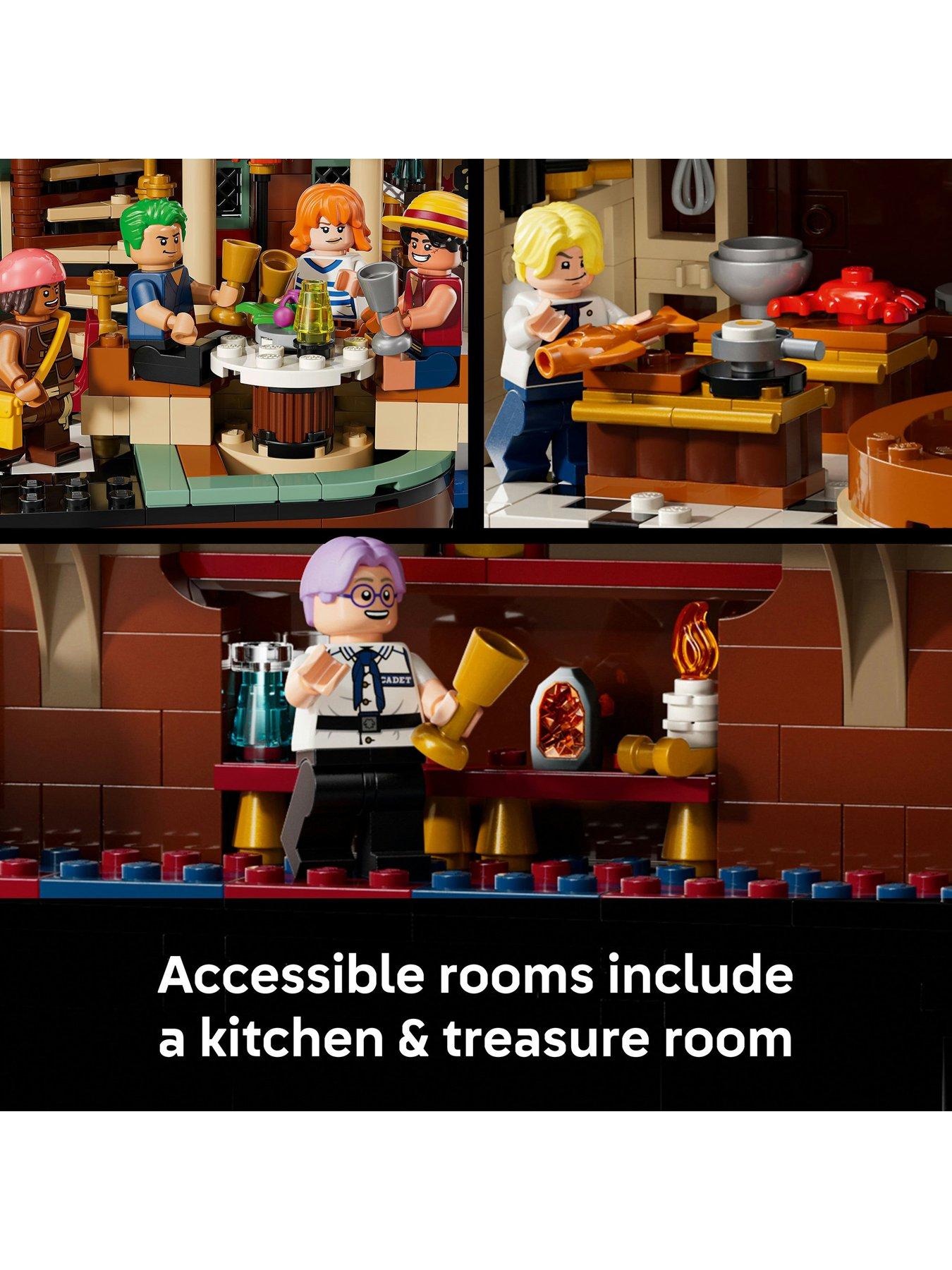 Image 4 of 8 of LEGO One Piece LEGO ONE PIECE The Baratie Floating Restaurant 75640