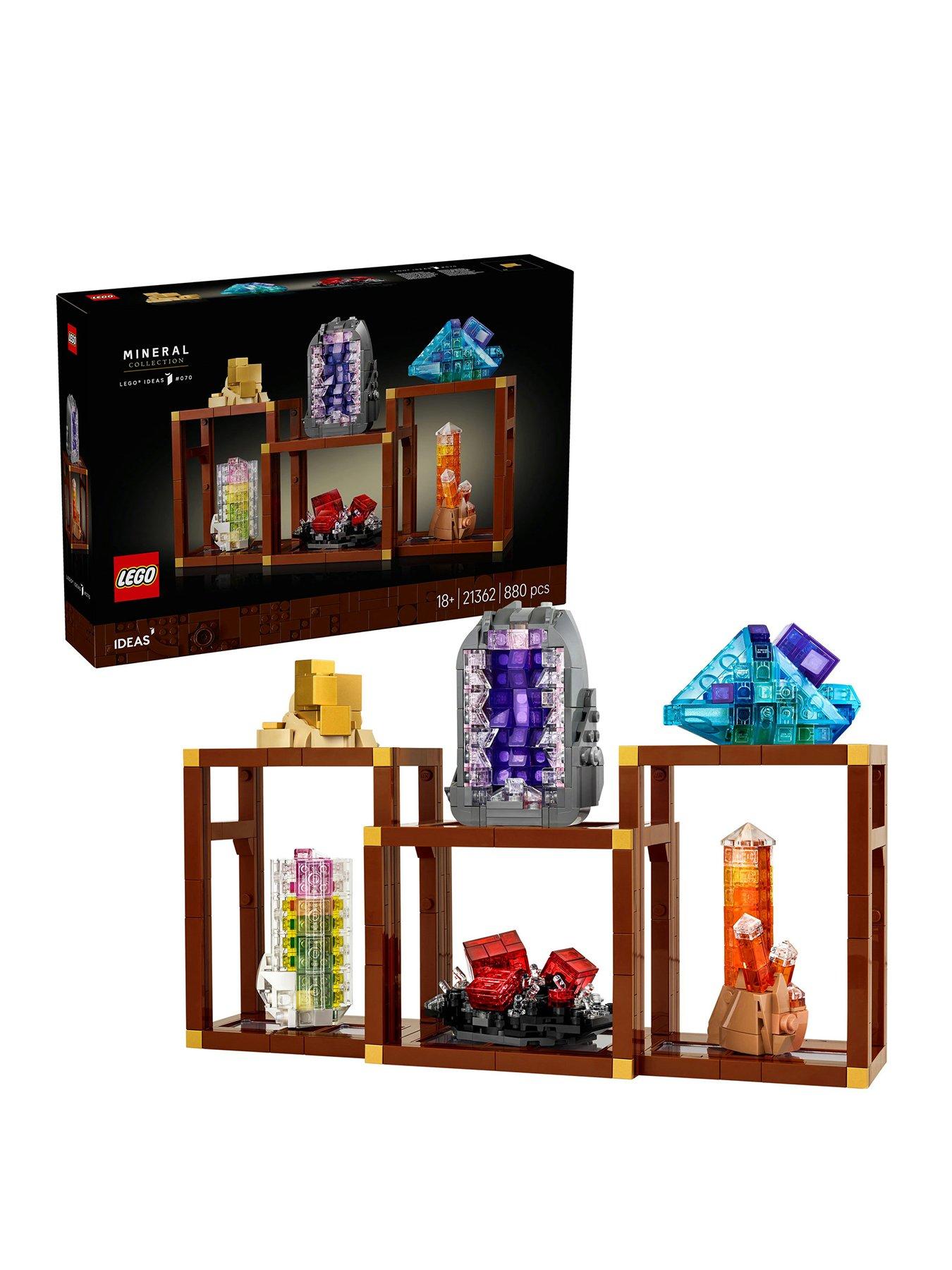 Image 1 of 8 of LEGO Ideas Mineral Collection Set for Adults 21362