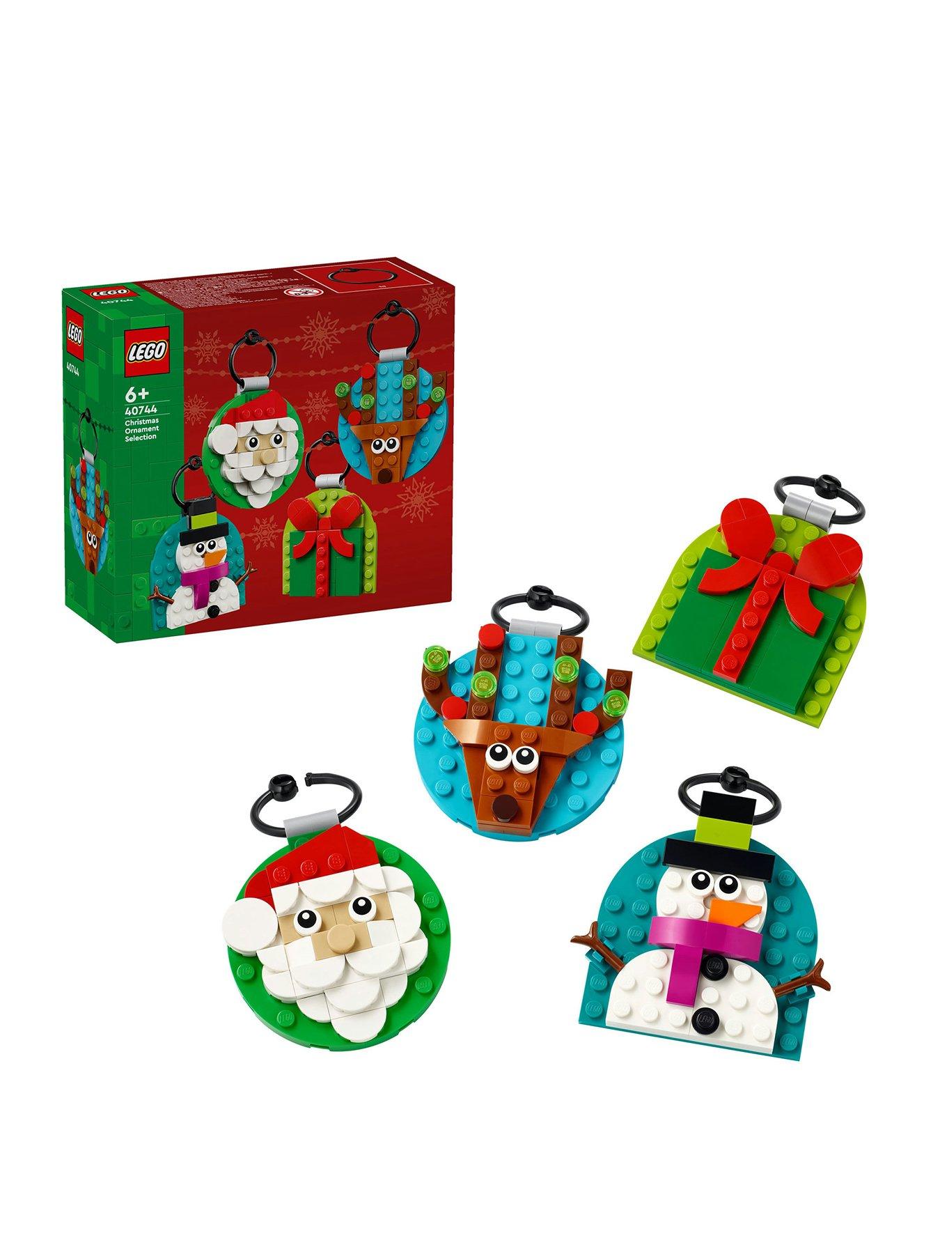 Image 1 of 7 of LEGO Christmas Ornament Selection Toy for Kids 40744