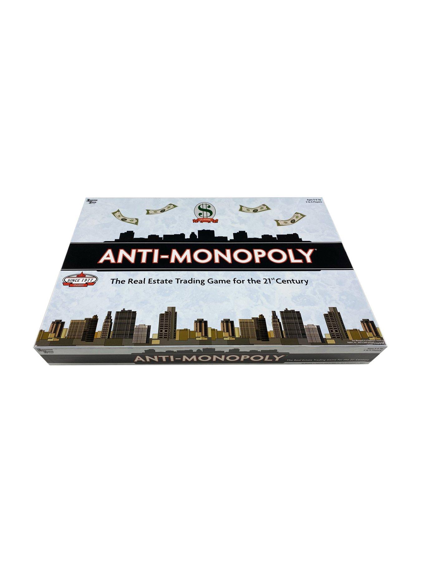 Image 6 of 6 of University Games Anti Monopoly Board Game