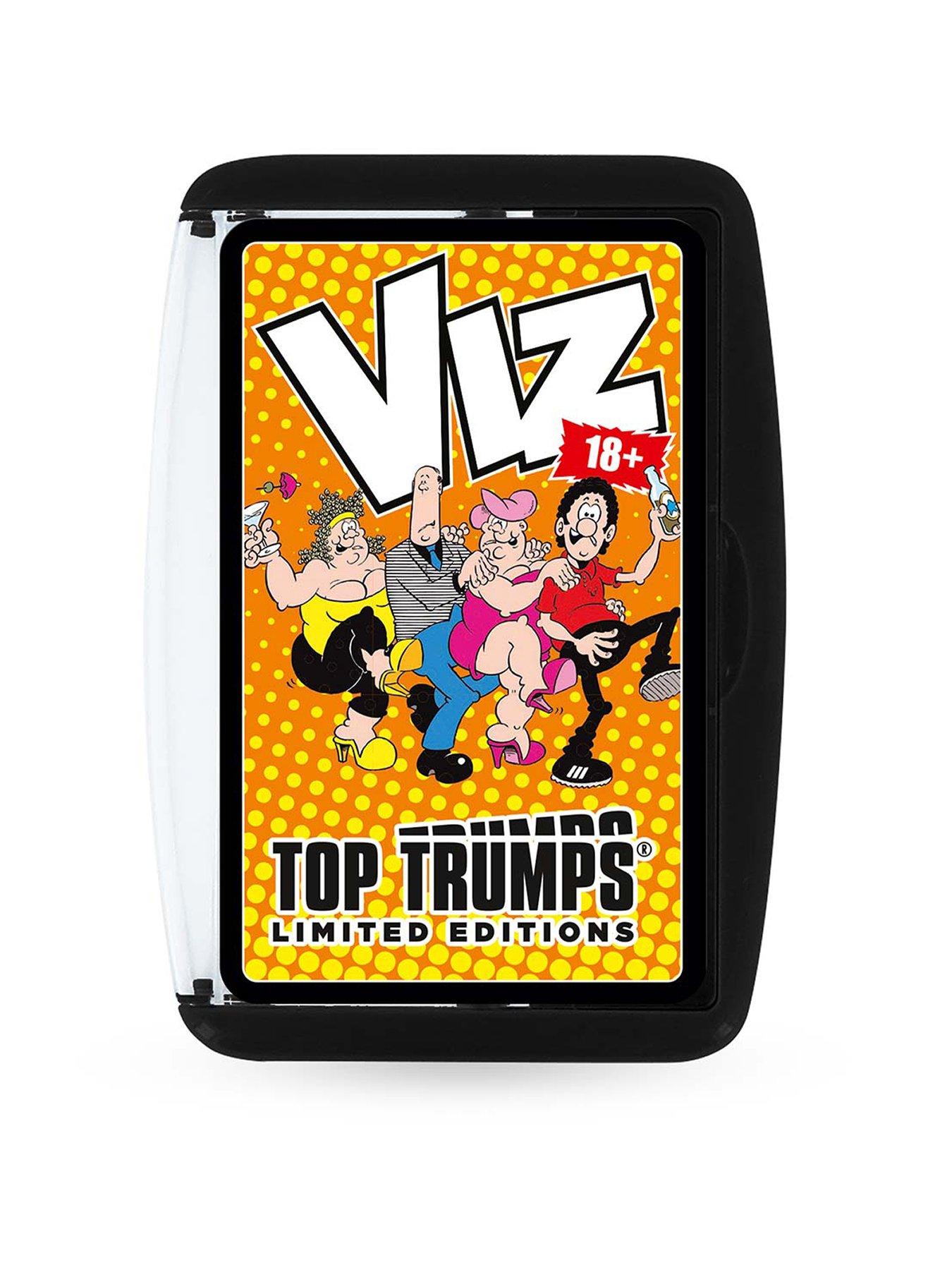 Top Trumps Viz Comic Top Trumps Limited Editions Card Game