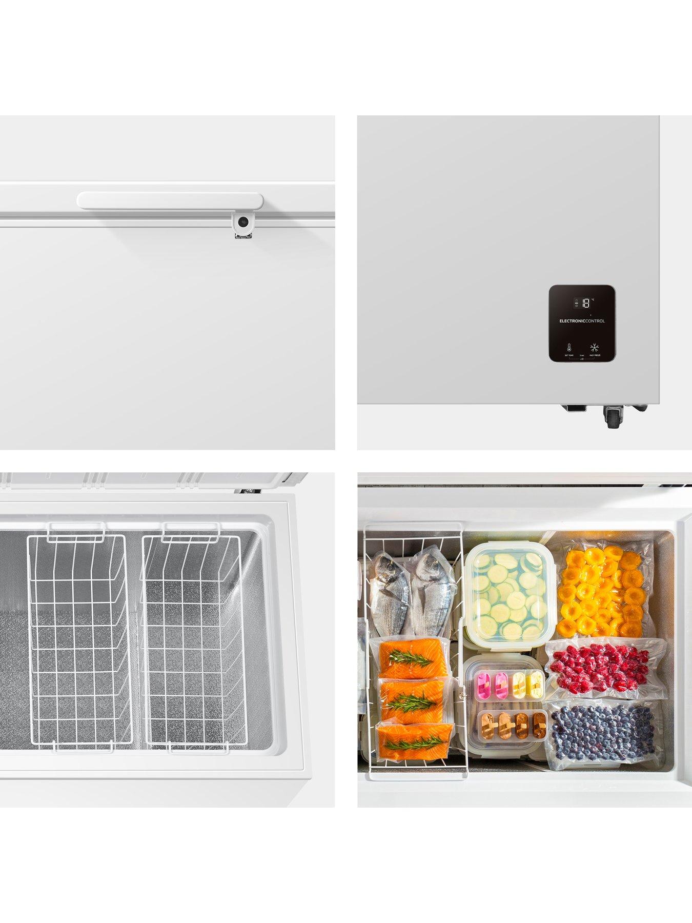 Image 2 of 7 of Hisense Hisense FC650D4AWLYE, 500L High Capacity Chest Freezer, E Rated in White