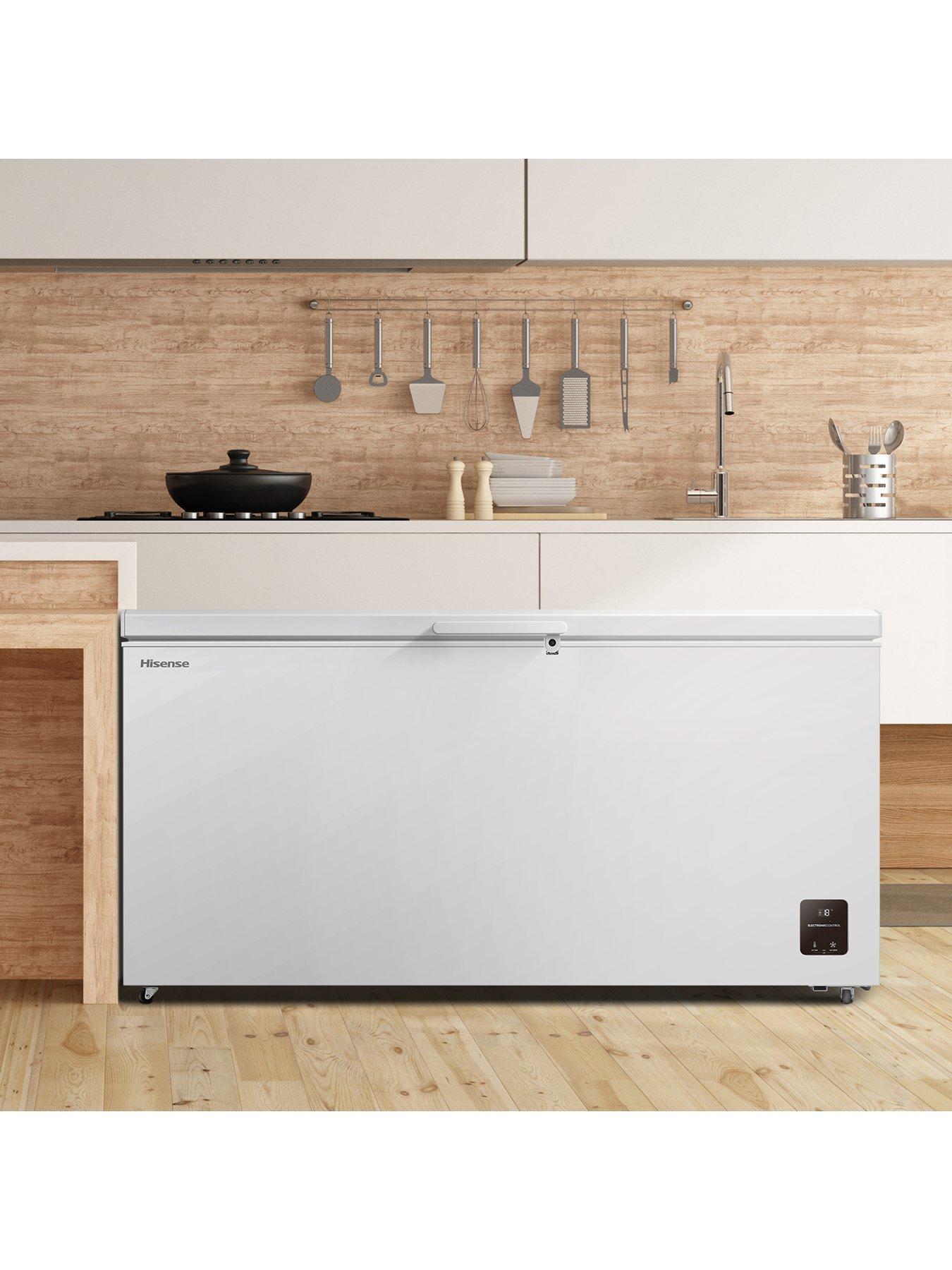 Image 4 of 7 of Hisense Hisense FC650D4AWLYE, 500L High Capacity Chest Freezer, E Rated in White