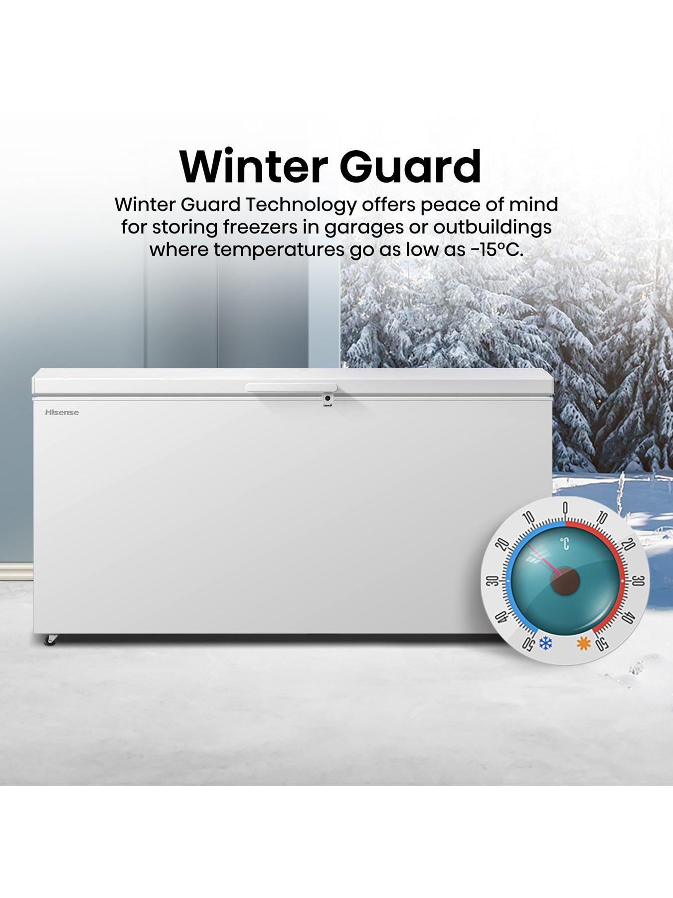 Image 5 of 7 of Hisense Hisense FC650D4AWLYE, 500L High Capacity Chest Freezer, E Rated in White