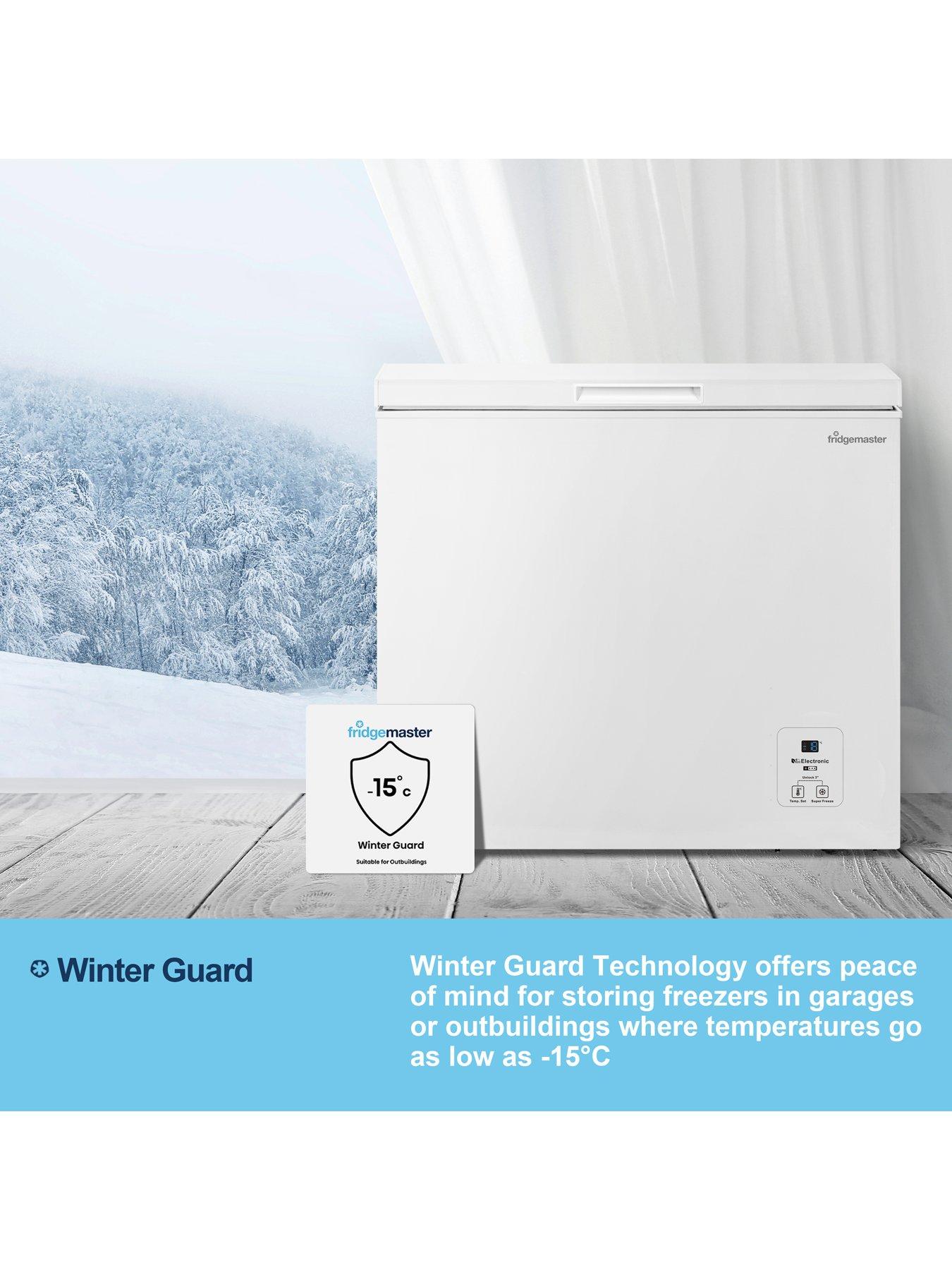 Image 6 of 7 of Fridgemaster Fridgemaster MCF198E Chest Freezer - White - E Rated