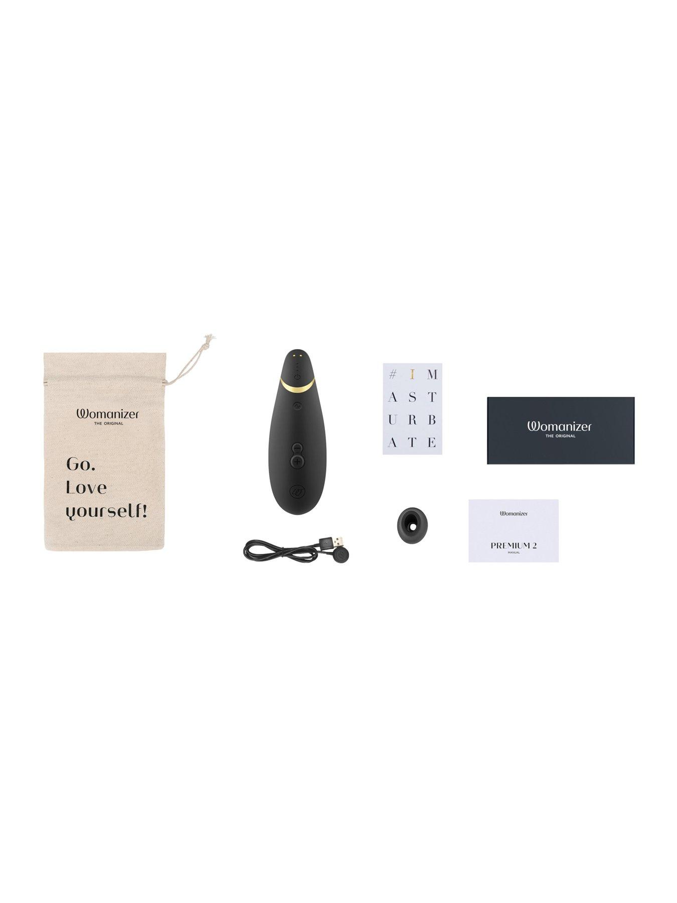 Image 3 of 8 of Lovehoney Womanizer Premium 2 Black