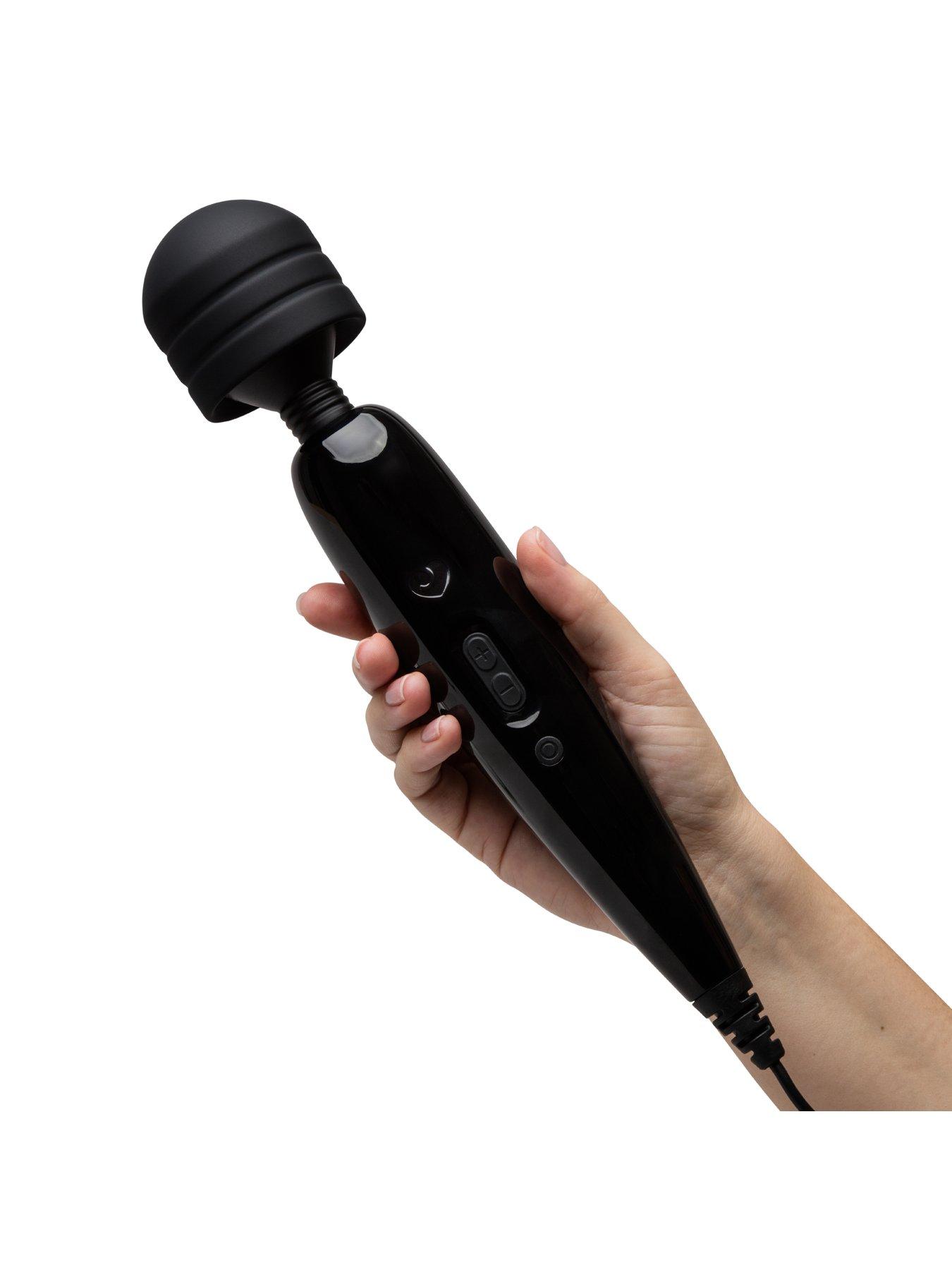 Image 2 of 6 of Lovehoney Classic Wand 2.0 Extra Powerful Multispeed Massage Vibrator Black