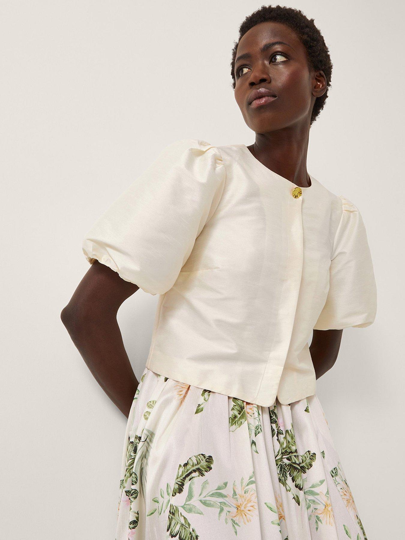 Monsoon Anne Jacket - Cream