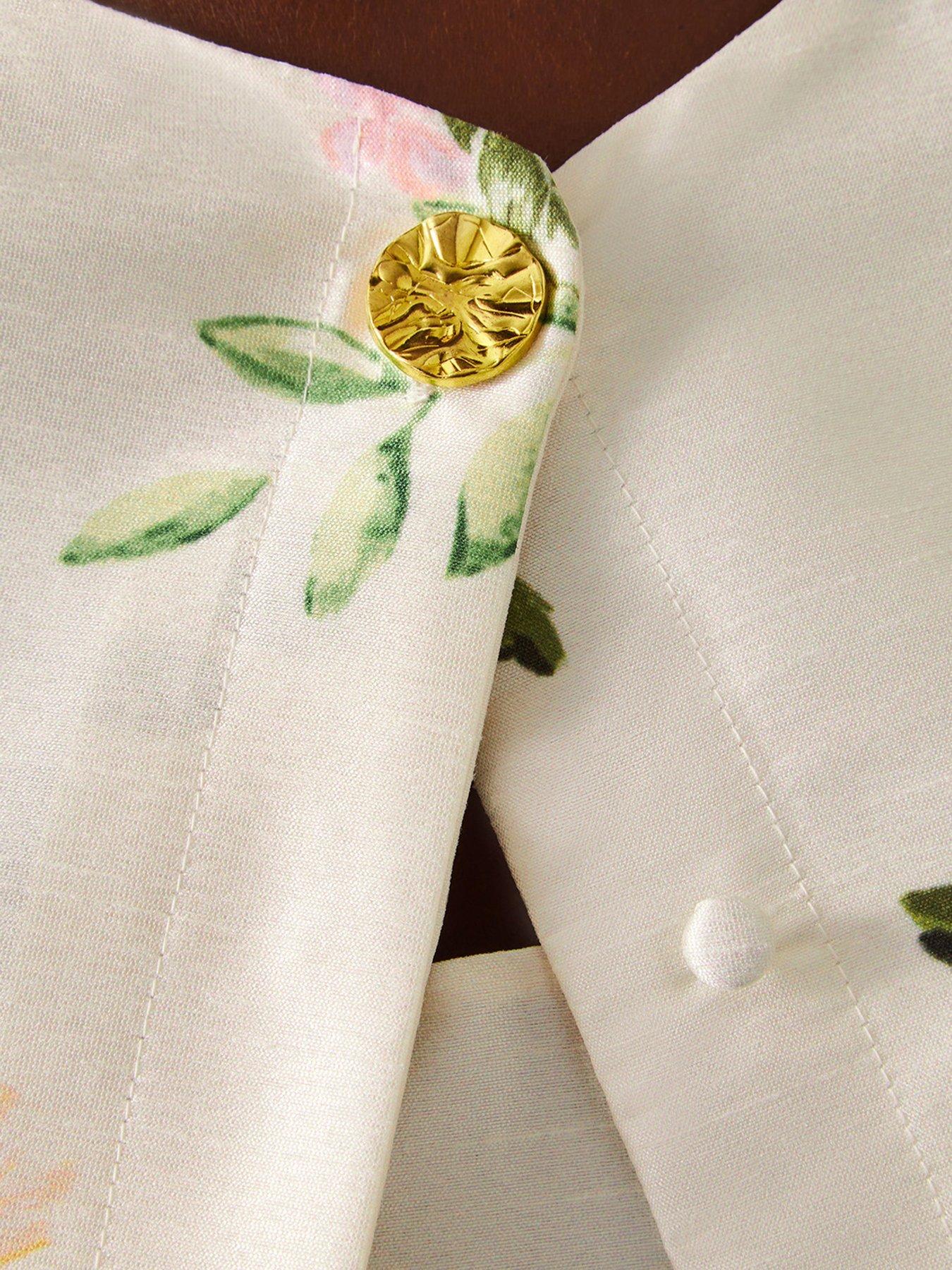 Image 5 of 5 of Monsoon Anne Printed Jacket - Cream