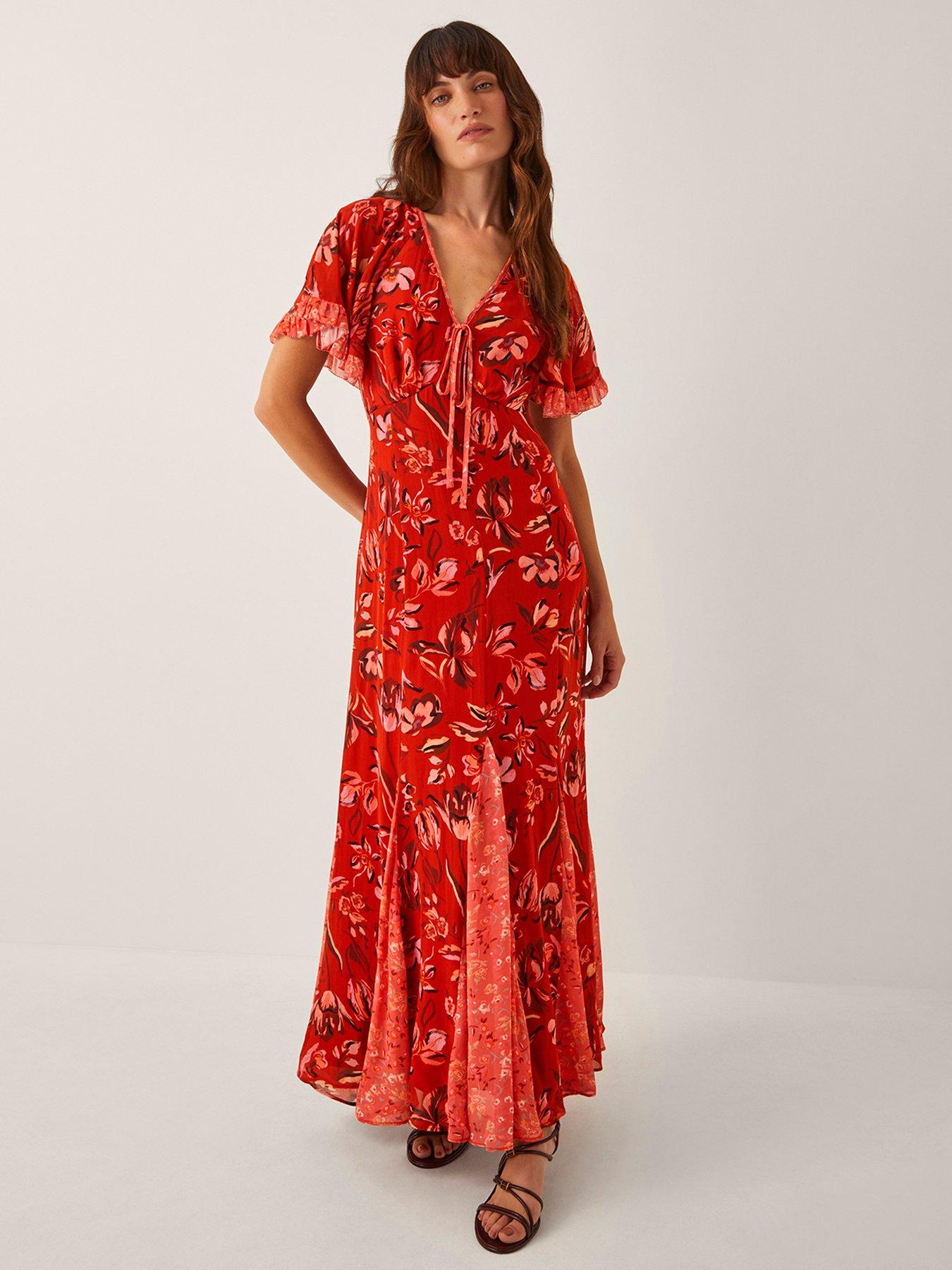 monsoon-tallie-printed-dress-rust-orangefront