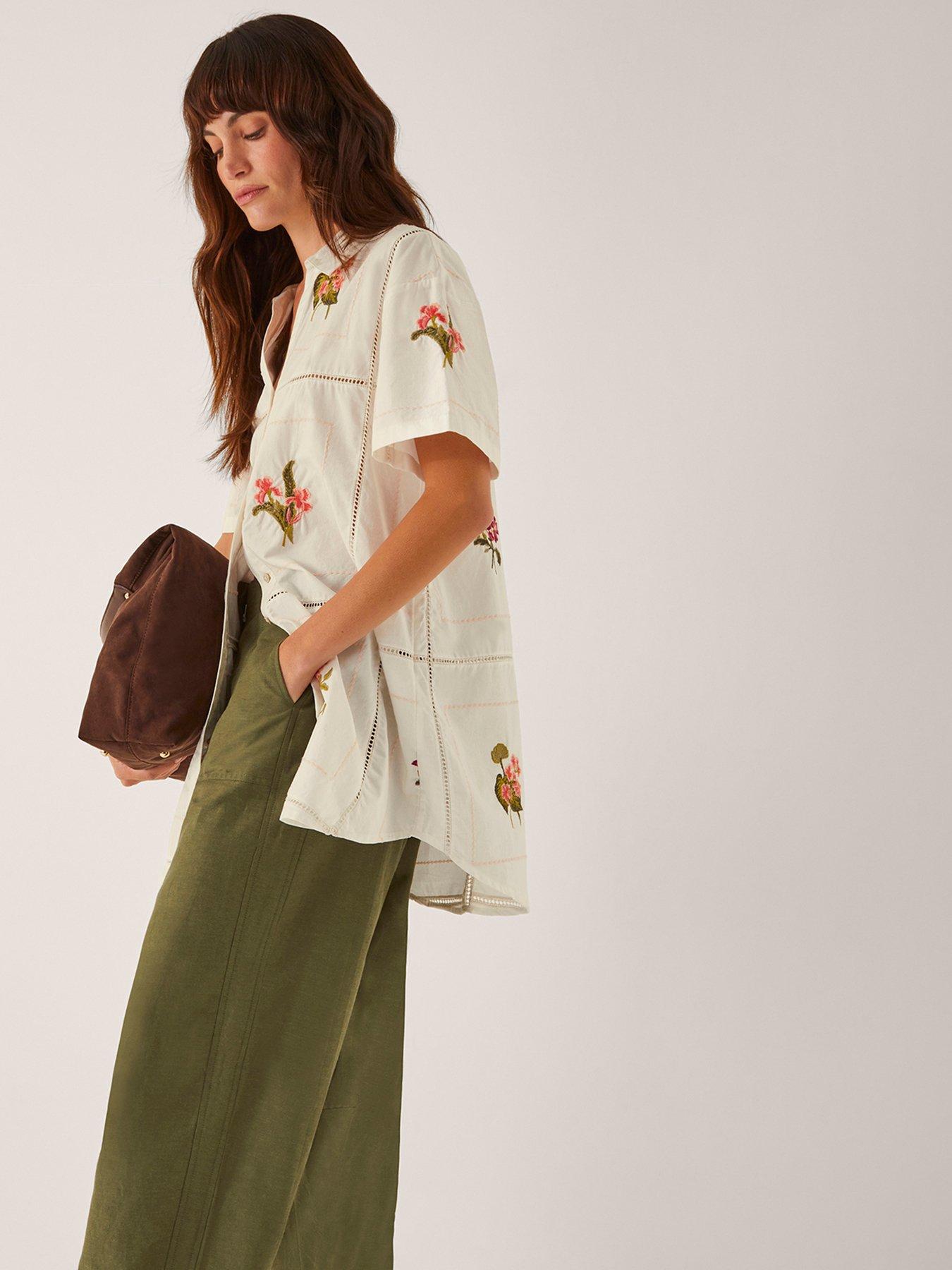 monsoon-luna-emb-shirt-whiteoutfit