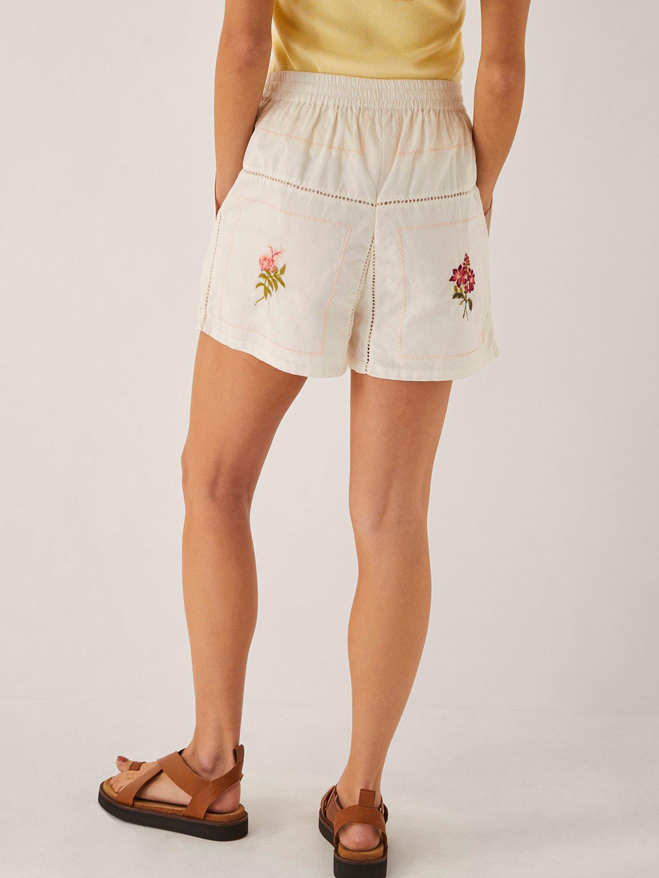 monsoon-luna-emb-shorts-whitestillFront
