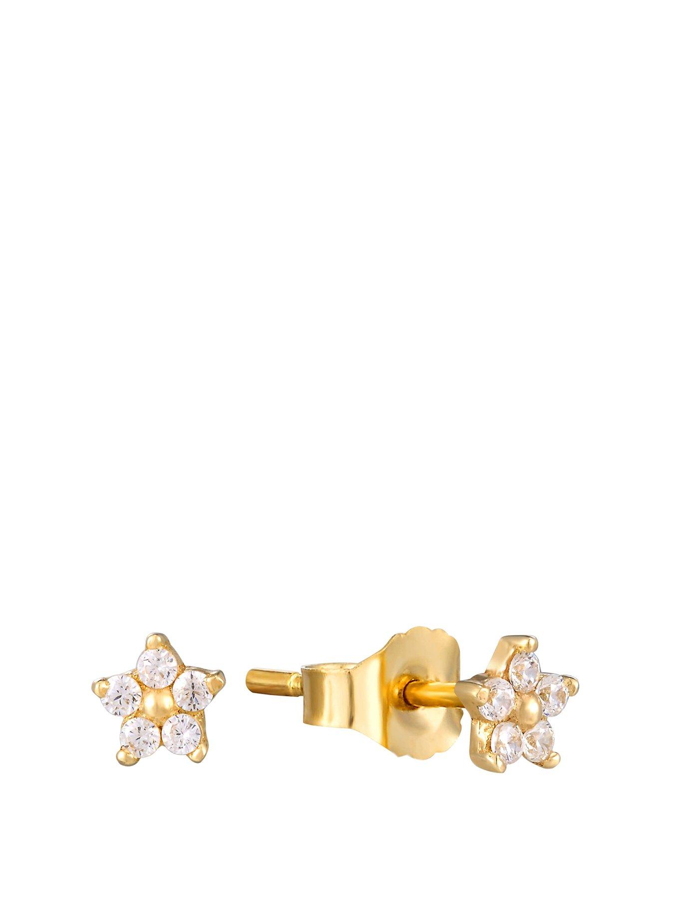 seol-gold-cz-daisy-flower-studs