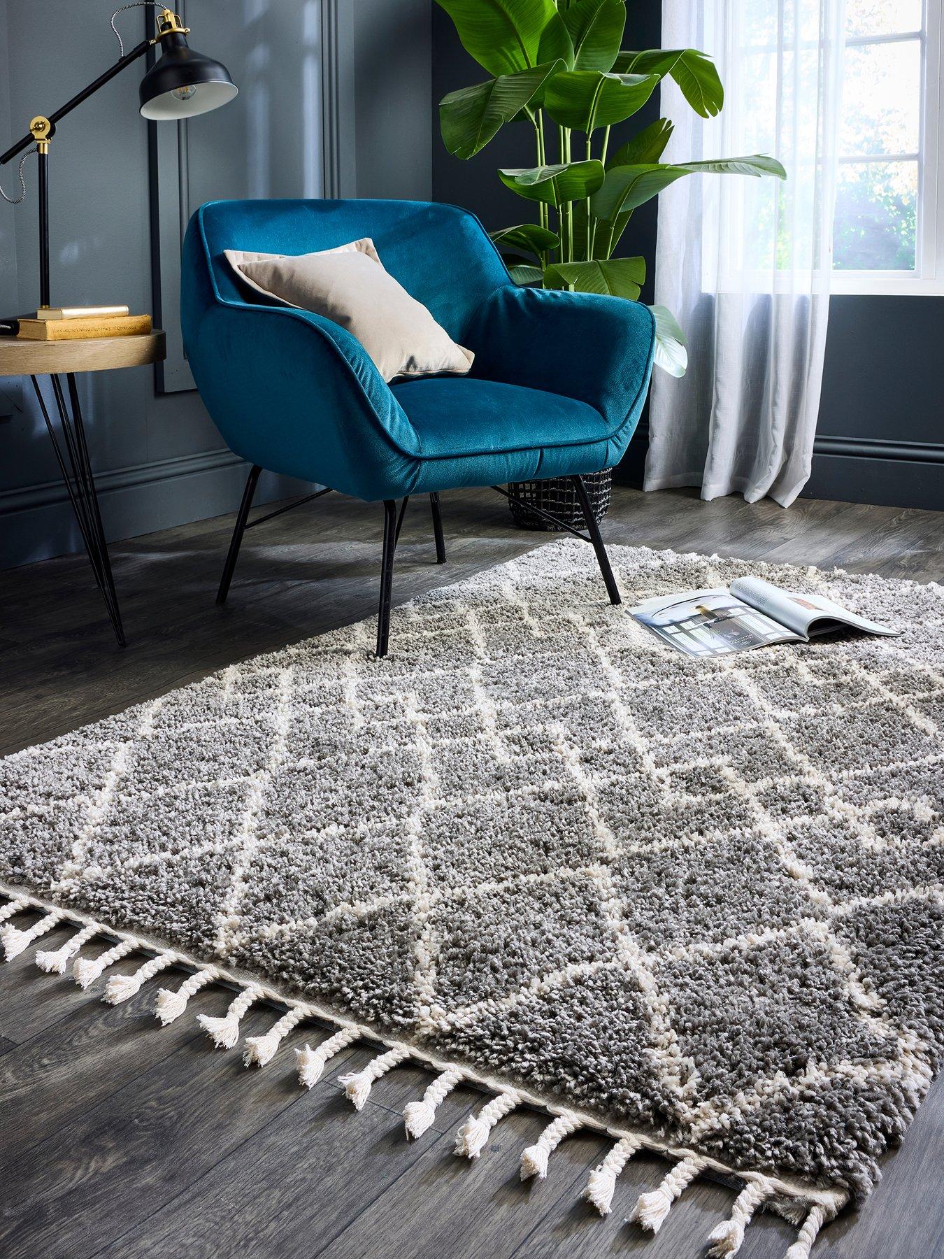 Image 1 of 4 of The Very Collection Casablanca Grey Rug