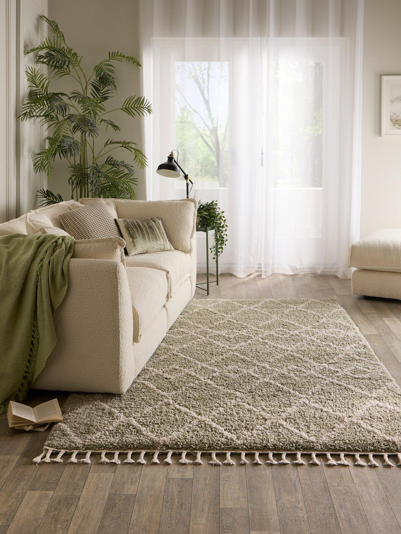 Image 1 of 5 of The Very Collection Casablanca Sage Green Rug