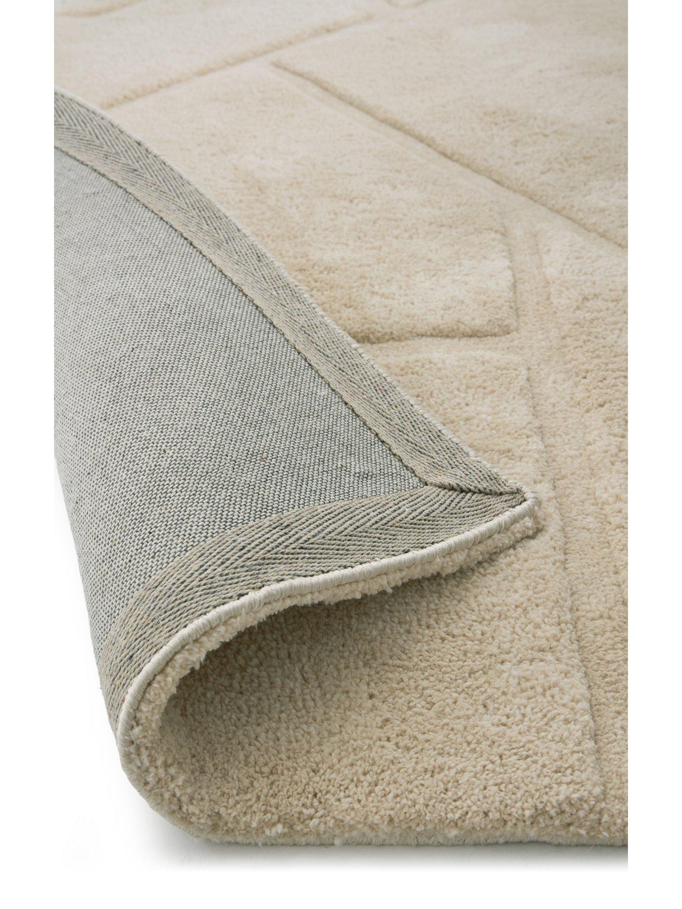 Image 3 of 5 of The Very Collection Stack Cream Rug