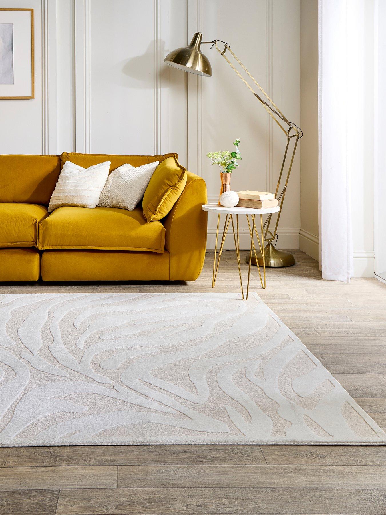 Image 1 of 5 of The Very Collection White Sands Dune Rug