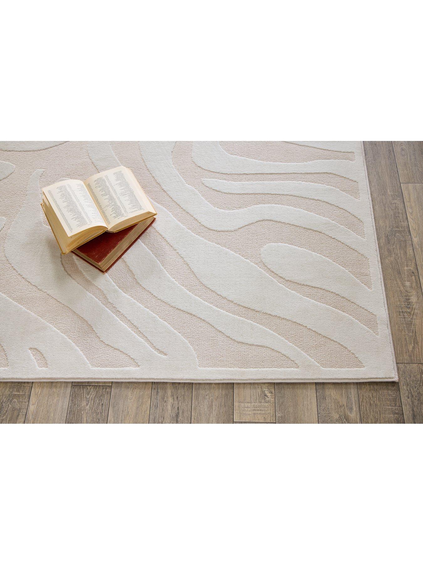 Image 3 of 5 of The Very Collection White Sands Dune Rug