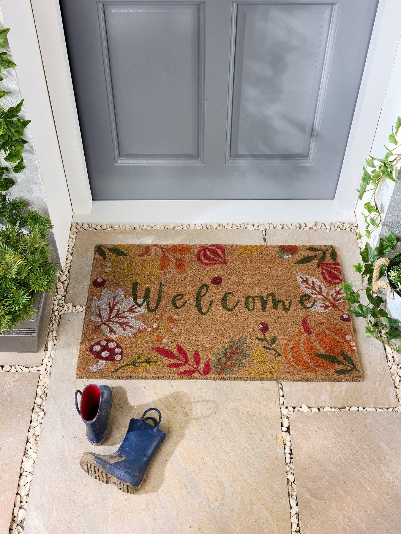 very-home-autumn-welcome-doormat-40x60