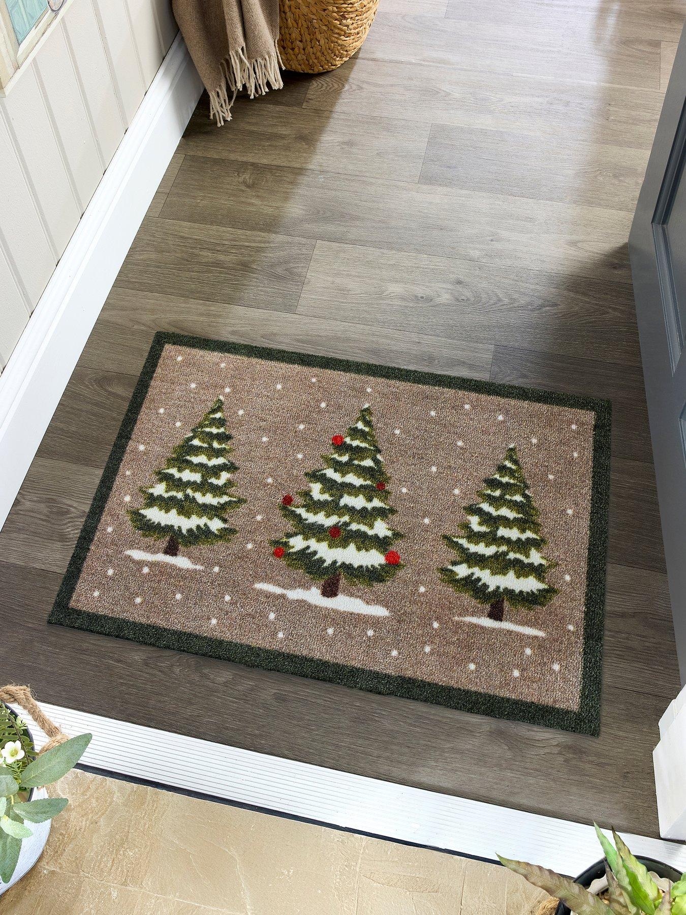 Very Home My Winter Trees Doormat 50x75cm - Multi