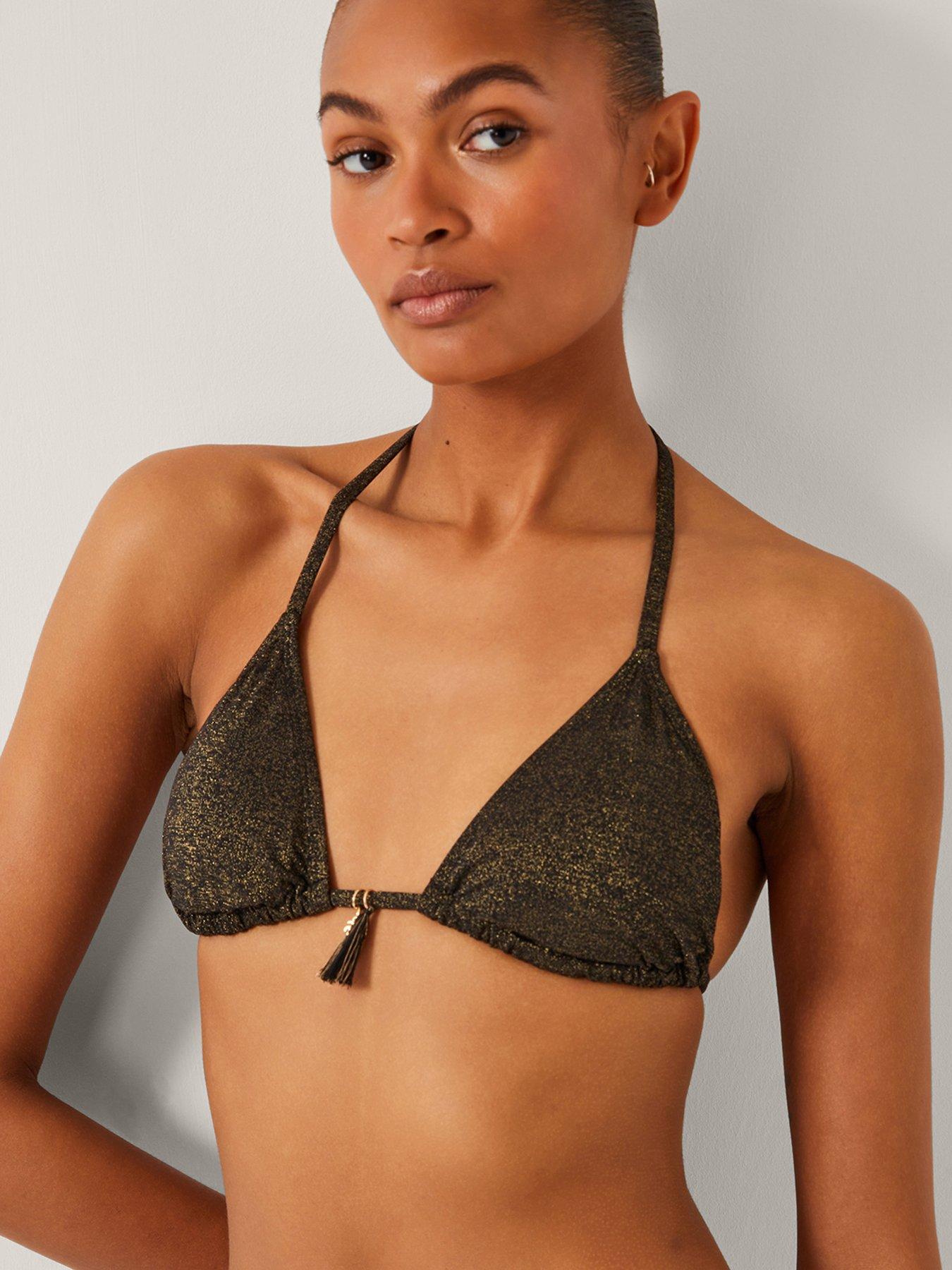 Monsoon Mia Bikini Top - Black