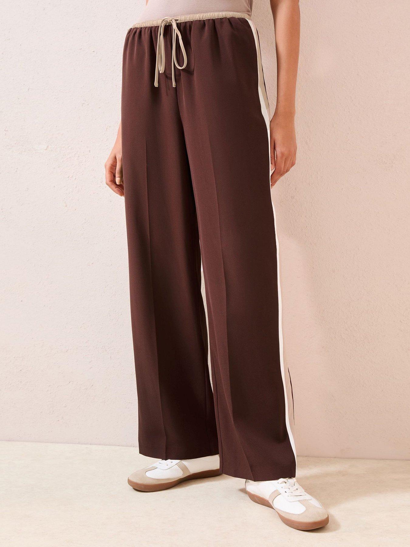 friends-like-these-side-stripe-trouser-chocolate-brown
