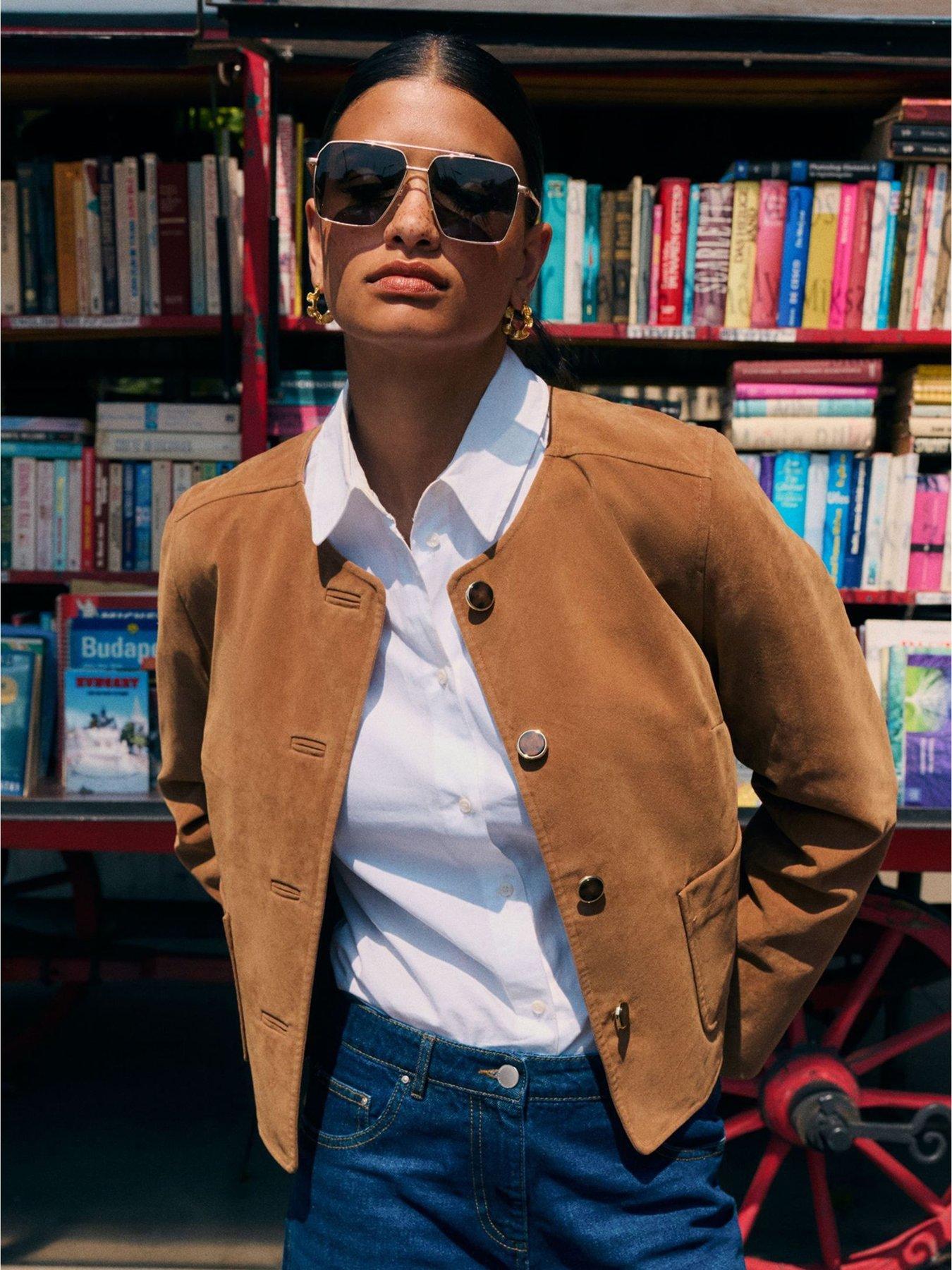 friends-like-these-collarless-faux-suede-jacket-brownback